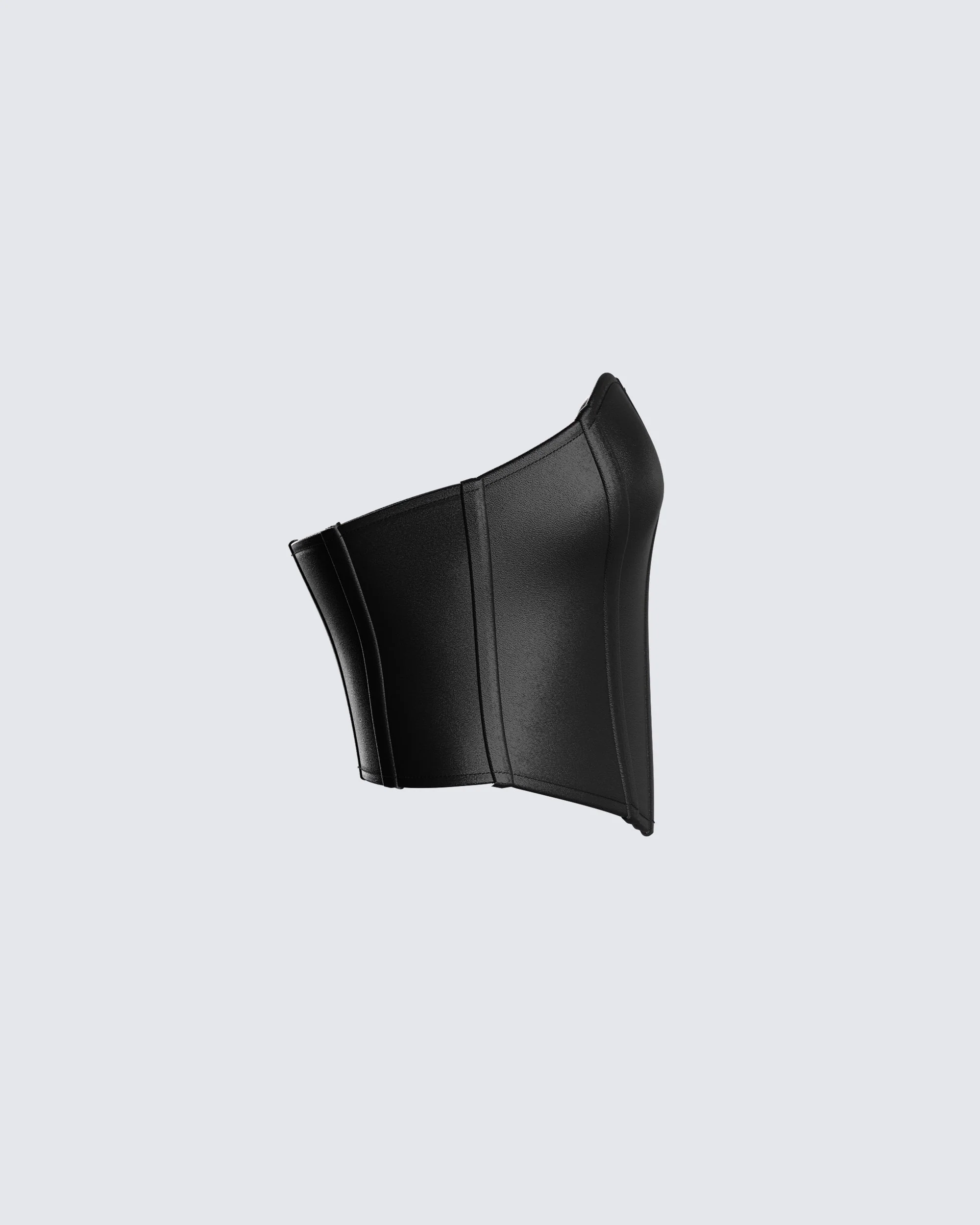 Alanis Black Corset Top - Image 2