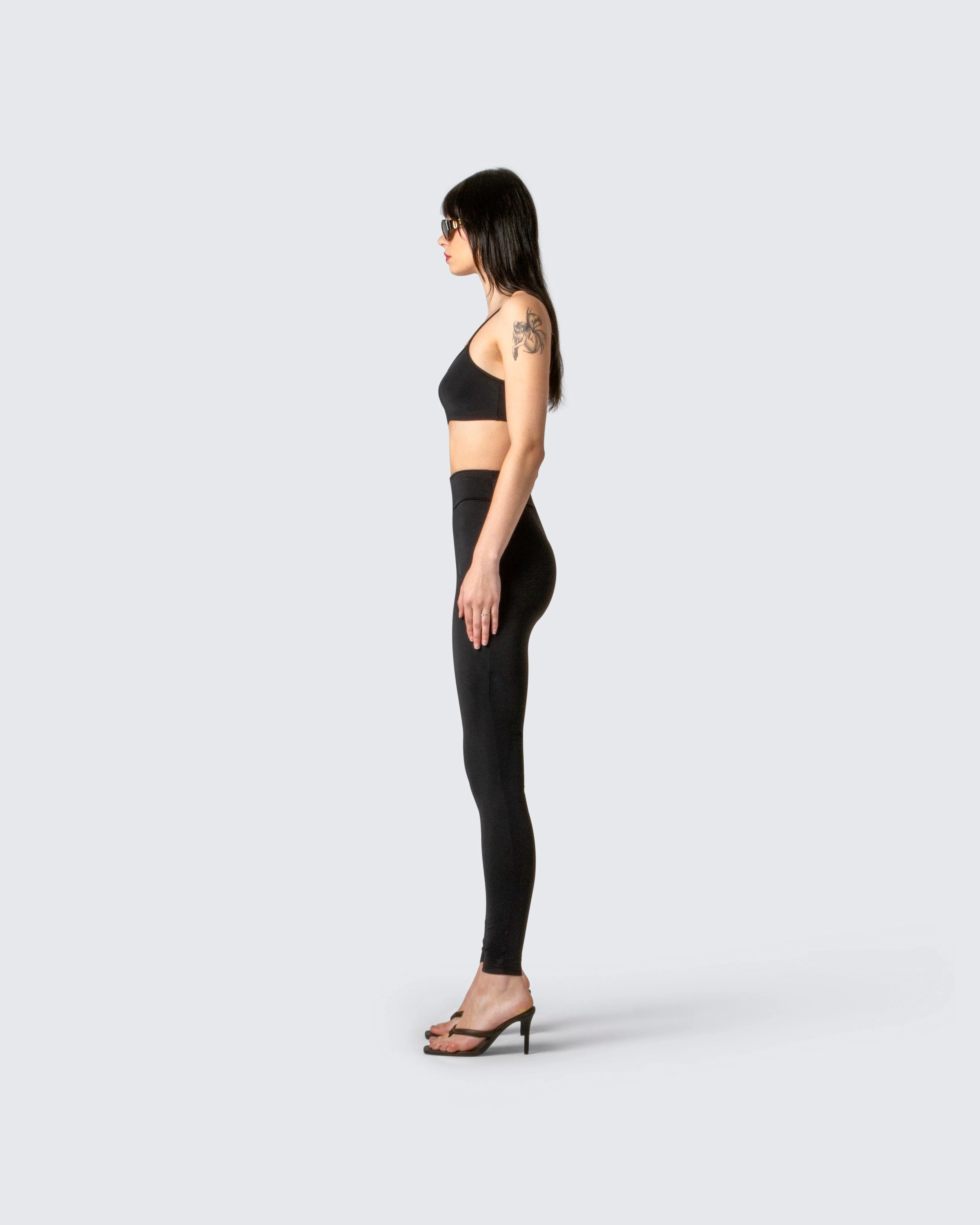 Allison Black Jersey Legging - Image 5