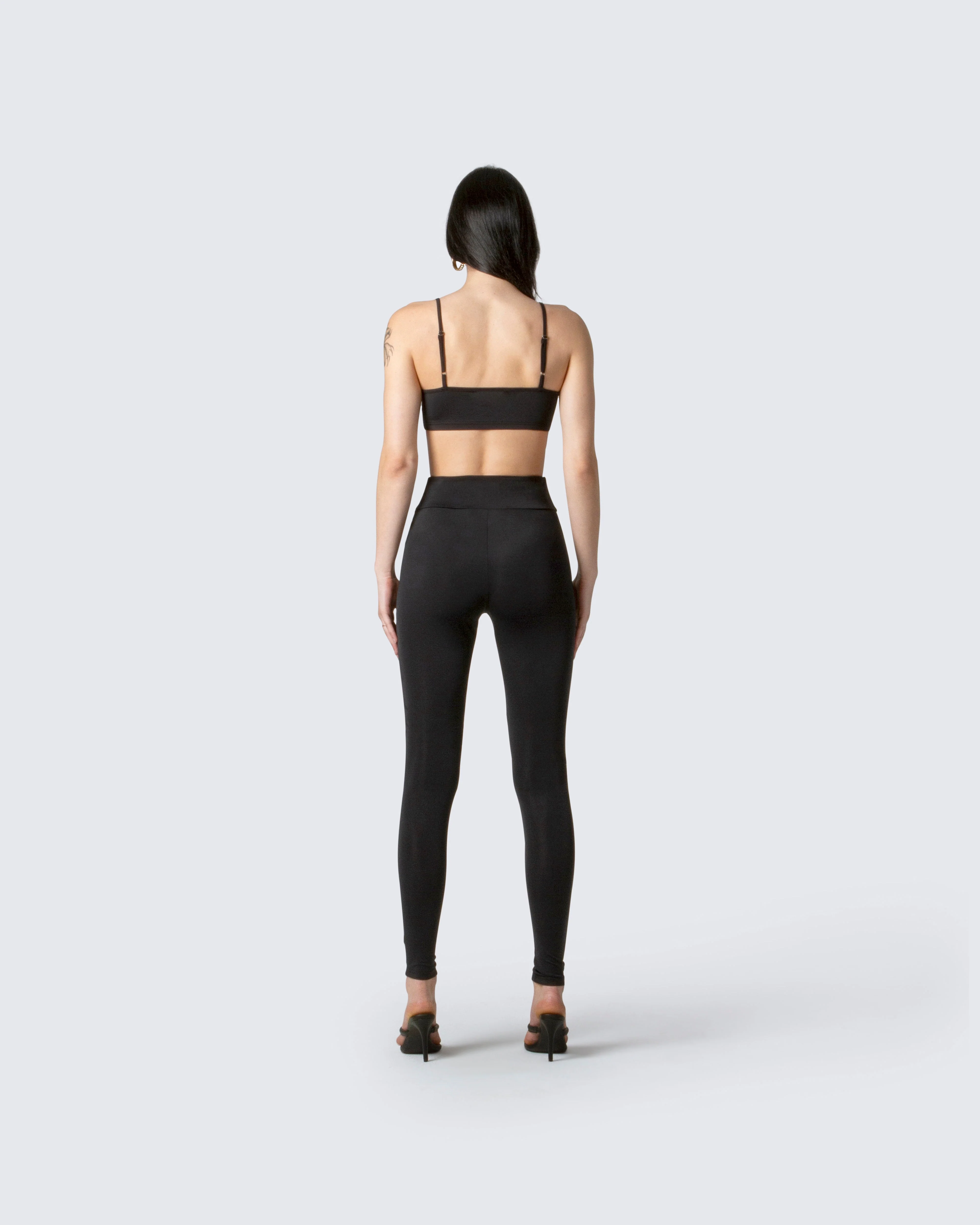 Allison Black Jersey Legging - Image 6