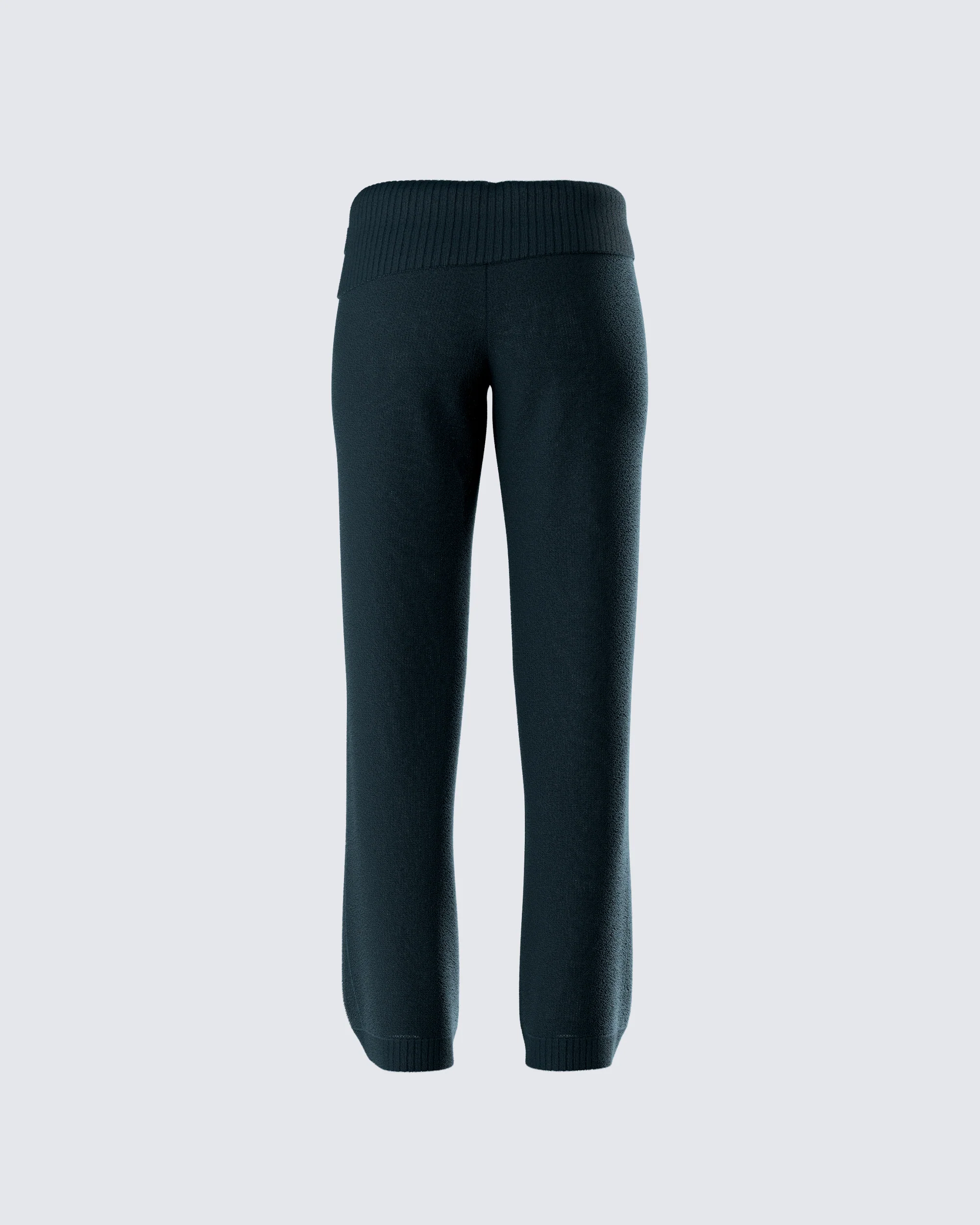 Alyssa Black Knit Pant - Image 3