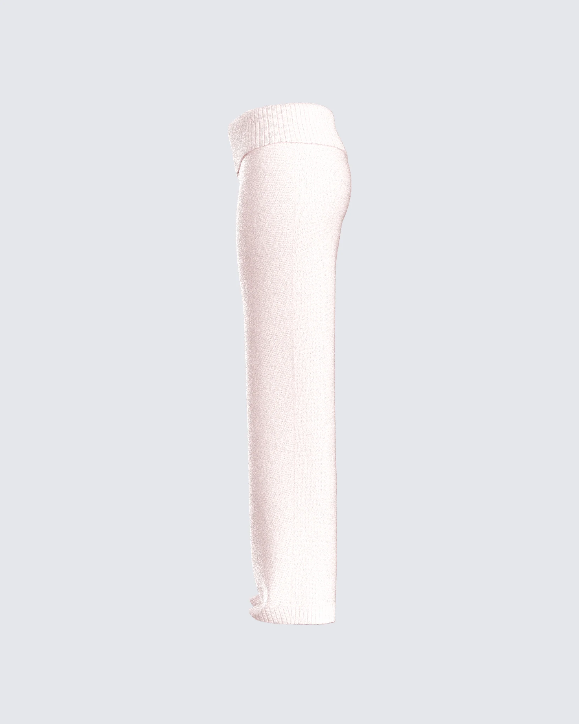 Alyssa Pink Knit Pant - Image 2
