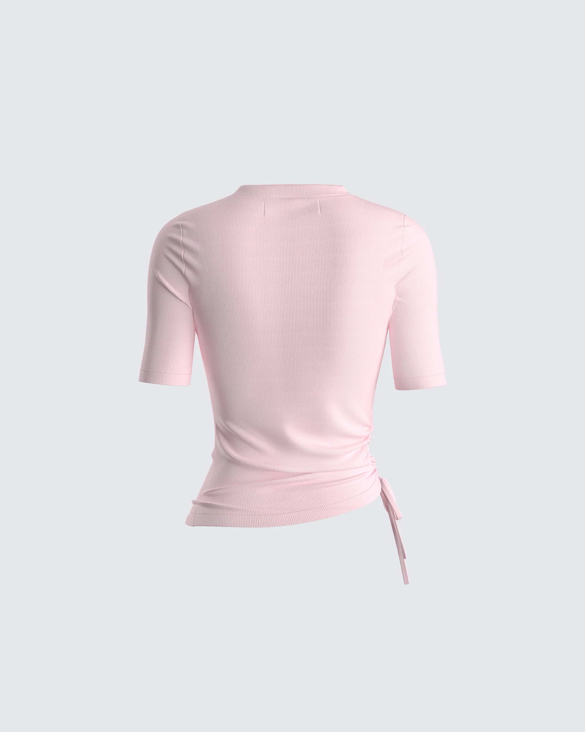 Anaya Pink Bow Graphic Tee - Image 3