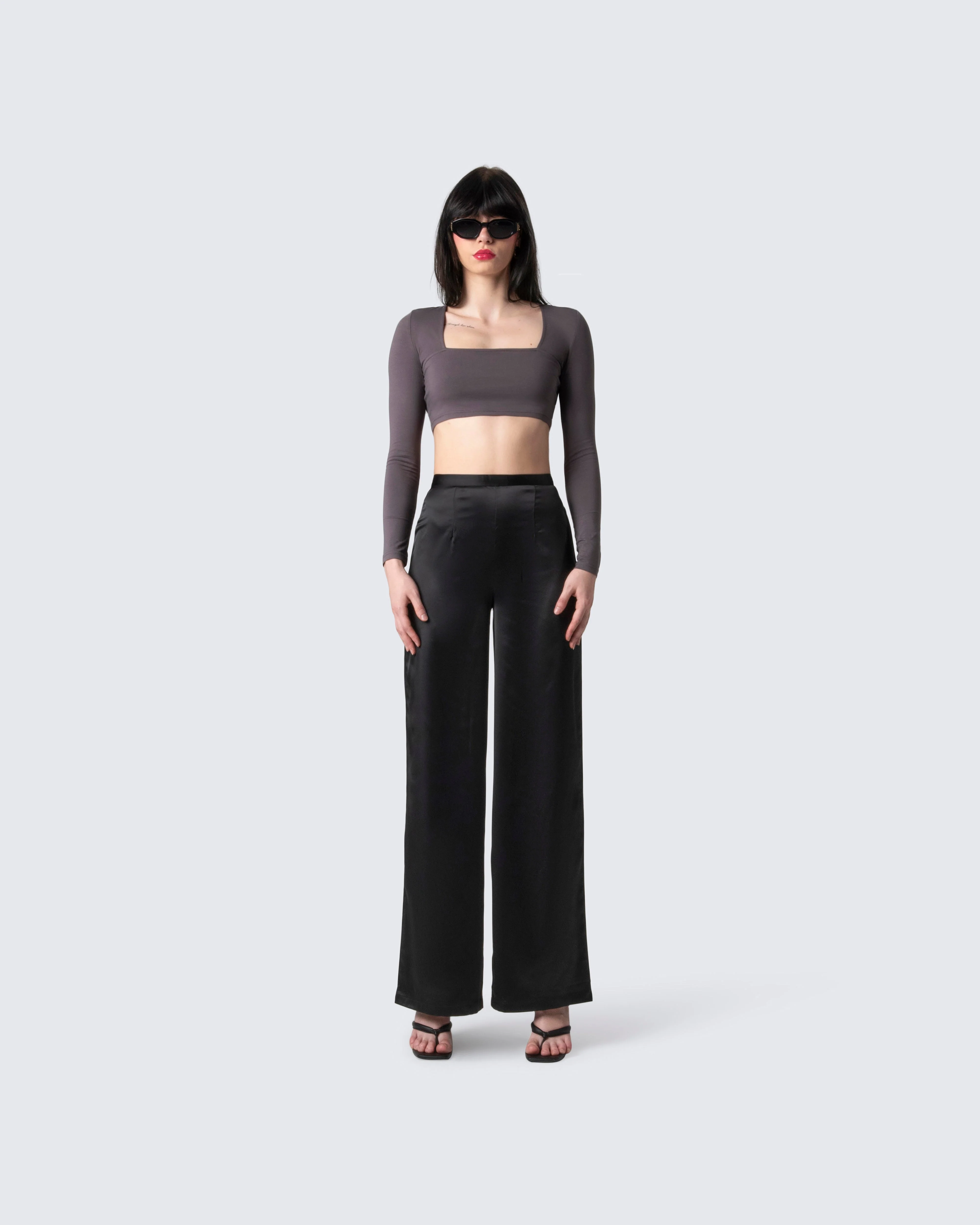 Andie Jersey Square Neck Top - Image 4