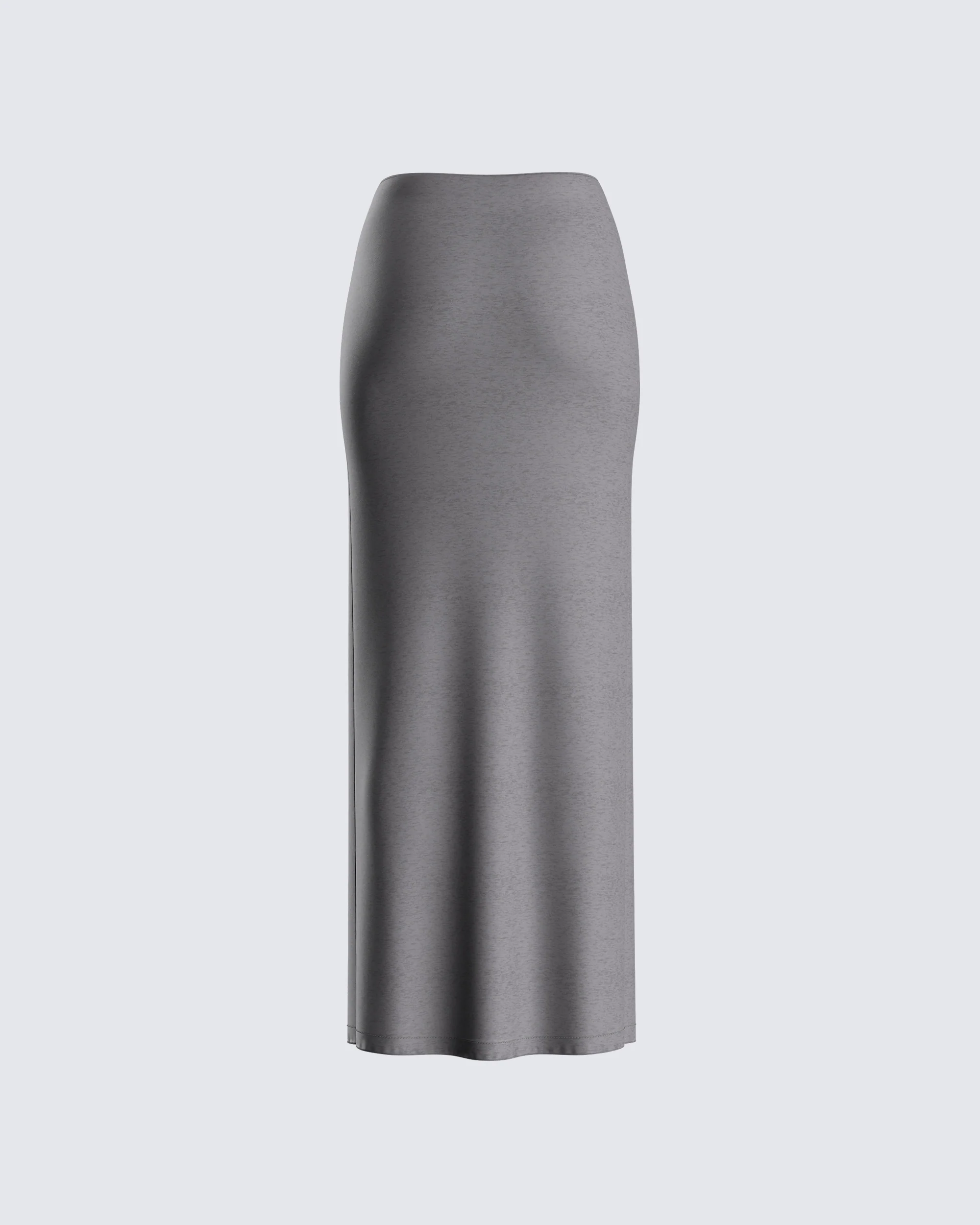 Angela Grey Jersey Maxi Skirt - Image 3