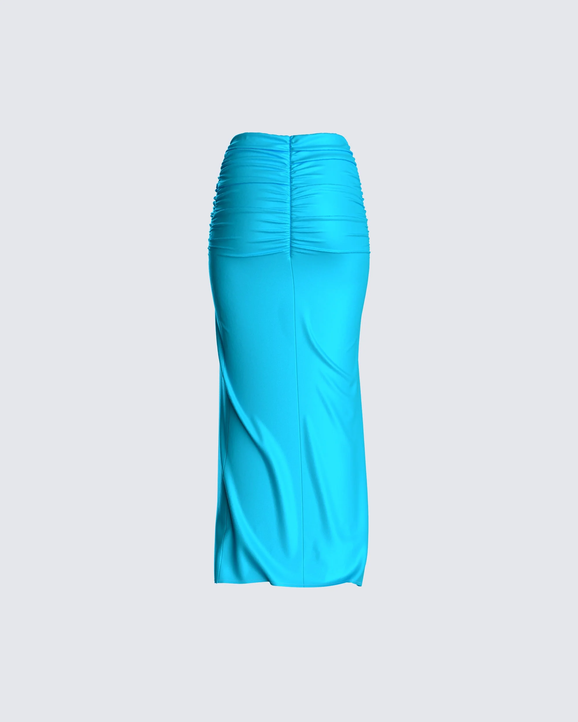 Annalise Blue Maxi Skirt - Image 3