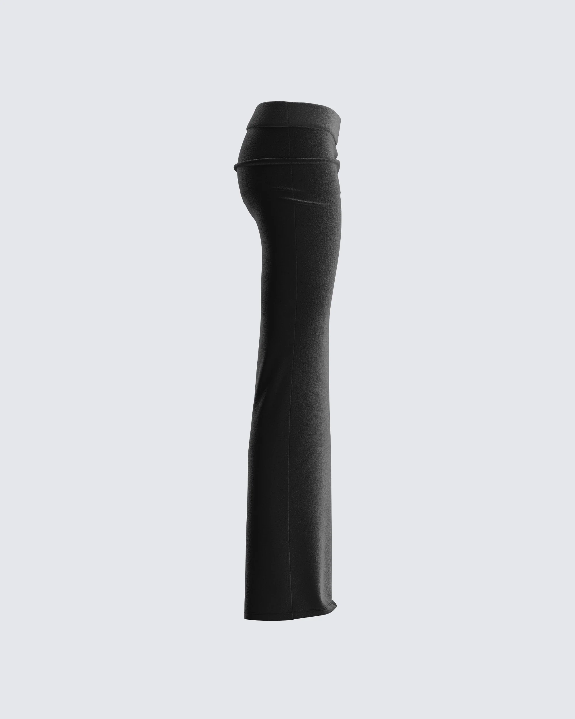 Ayla Black Velvet Maxi Skirt - Image 2