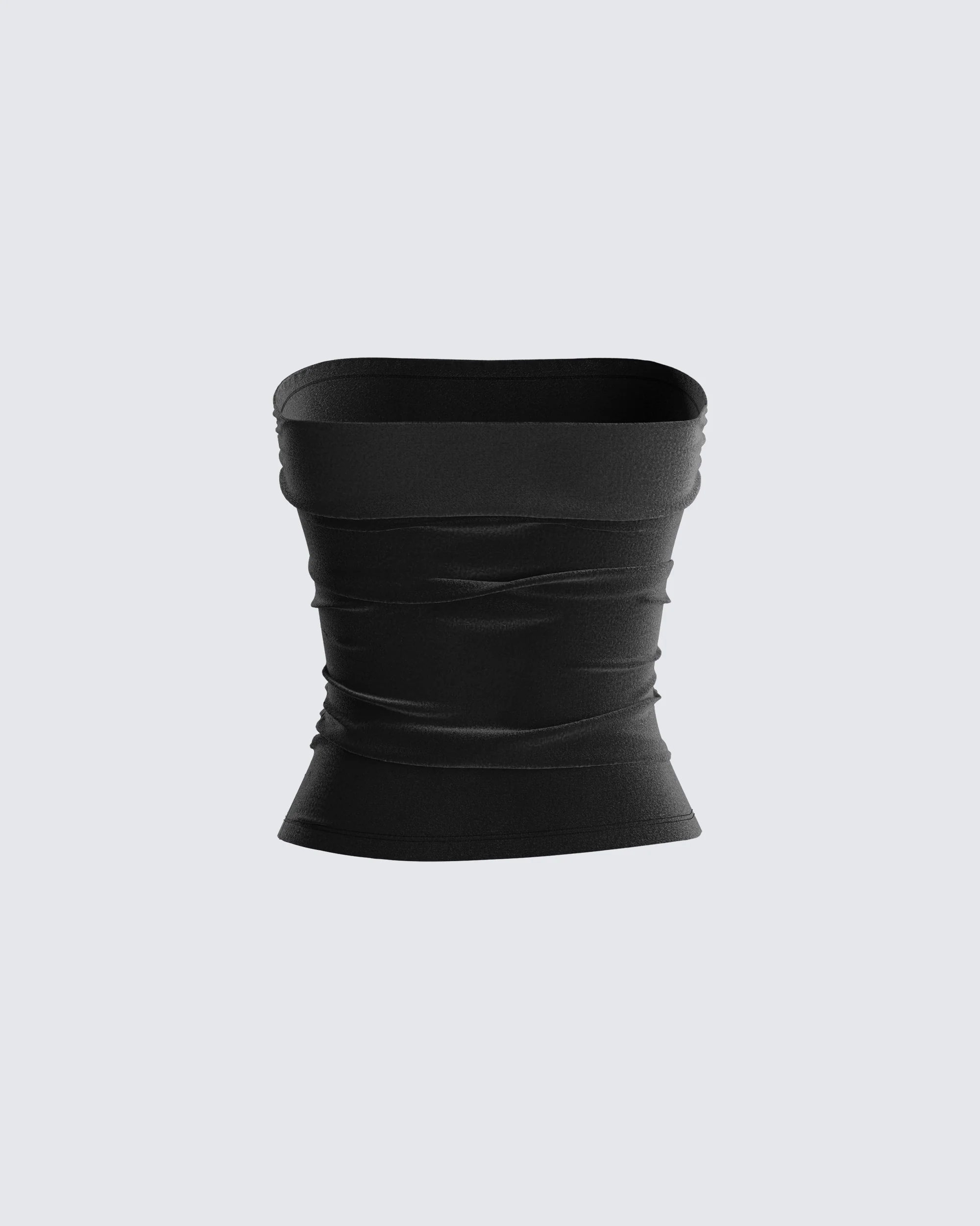 Ayla Black Velvet Tube Top - Image 3