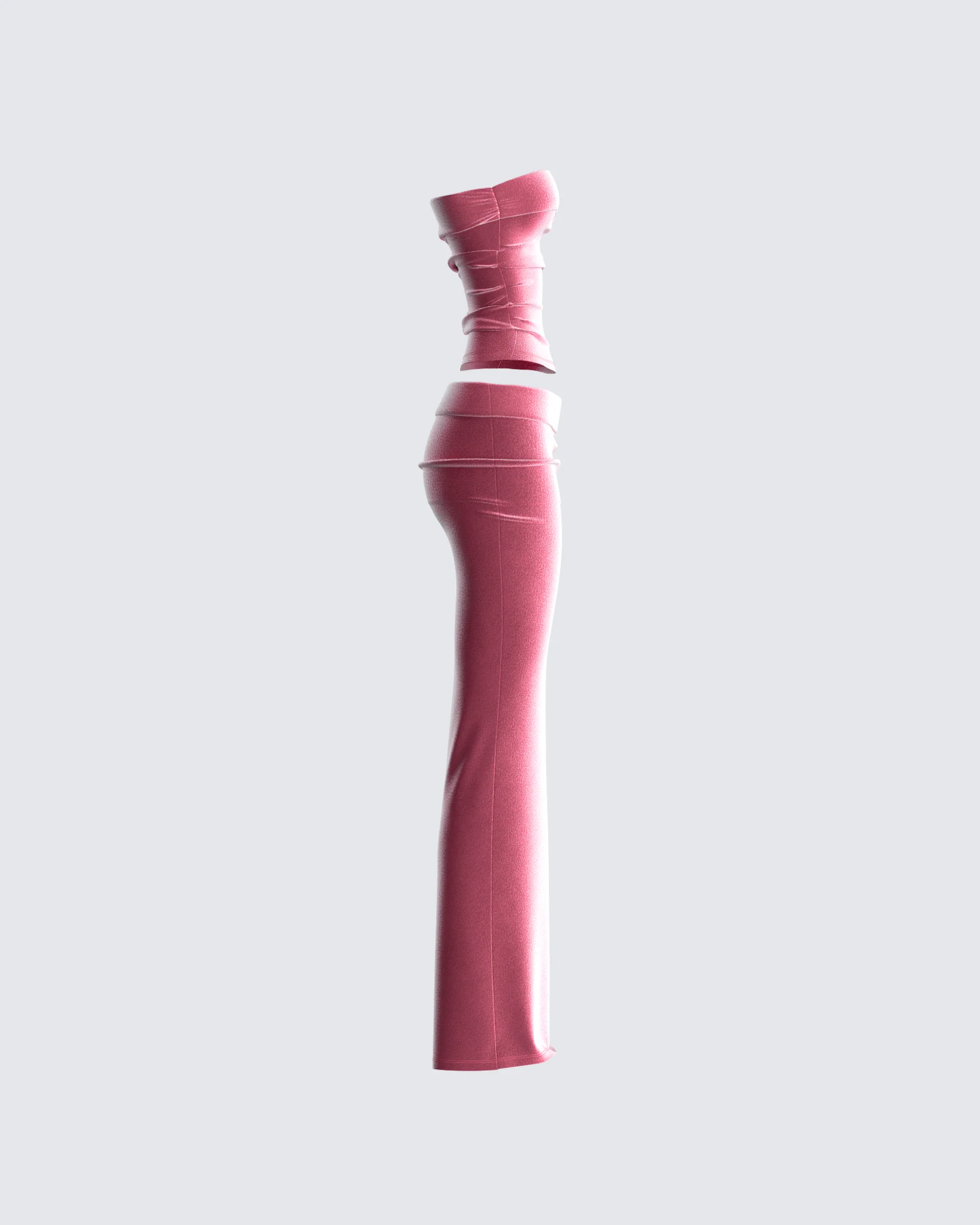 Ayla Pink Velvet Set - Image 2