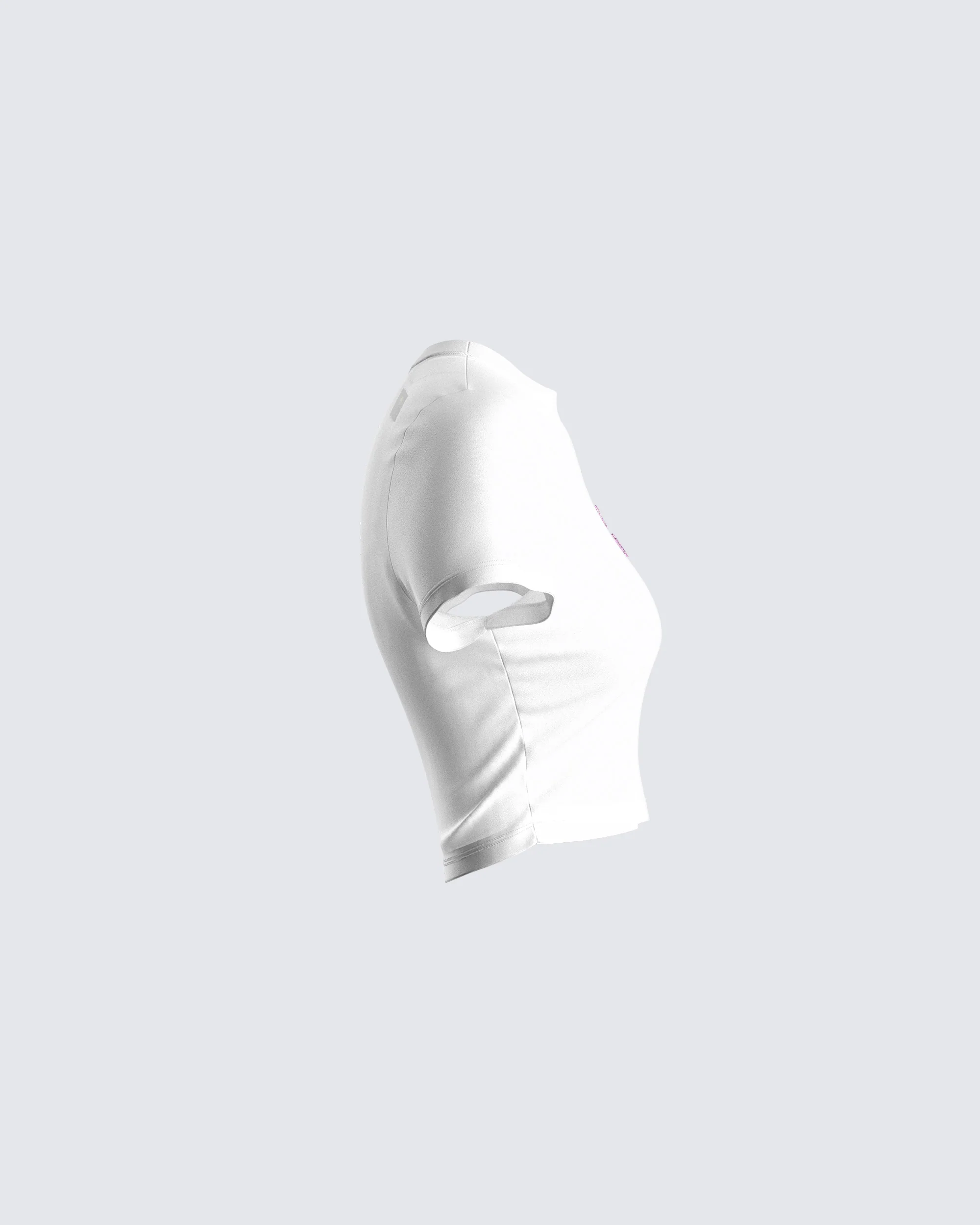 Baltica White Jersey Graphic Top - Image 2