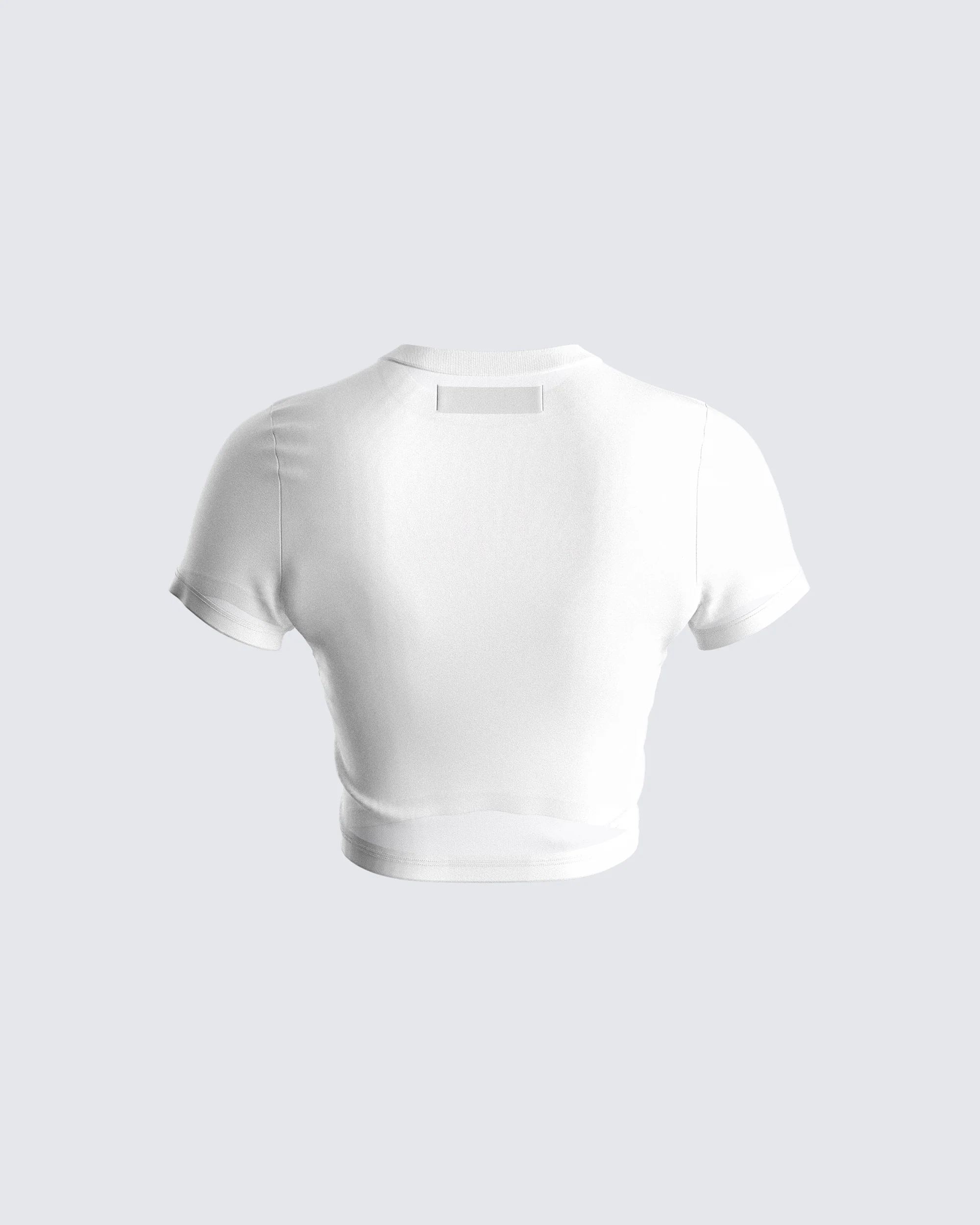 Baltica White Jersey Graphic Top - Image 3