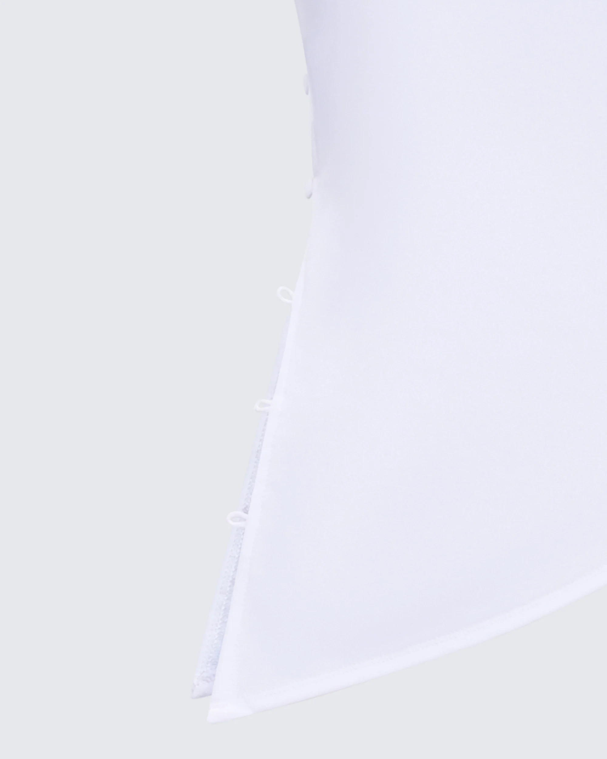 Bessie Ivory Asymmetrical Top - Image 6