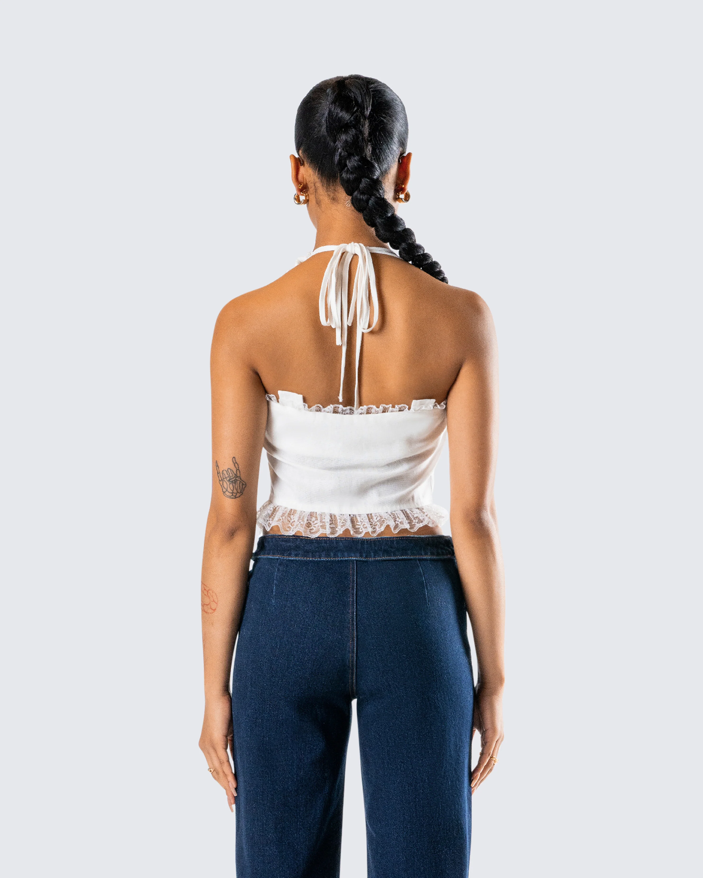 Briar Ivory Lace Camisole - Image 7