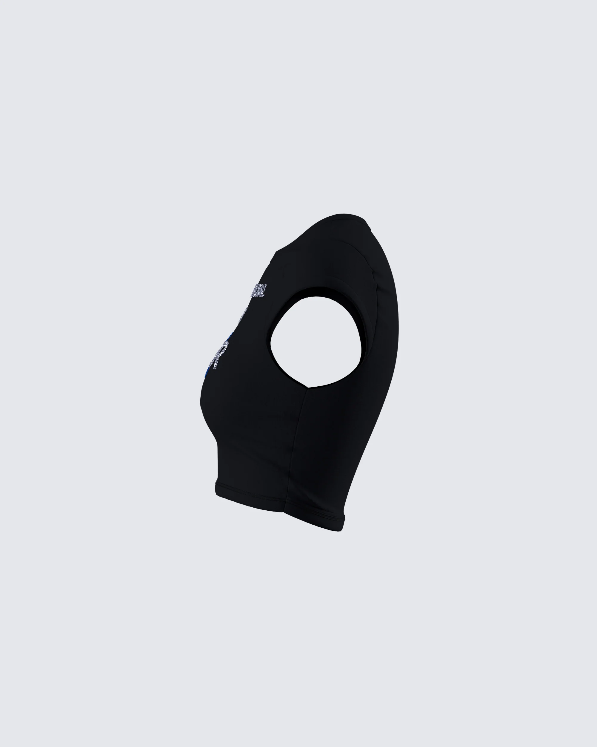 Cambria Black Cancer Graphic Top - Image 2