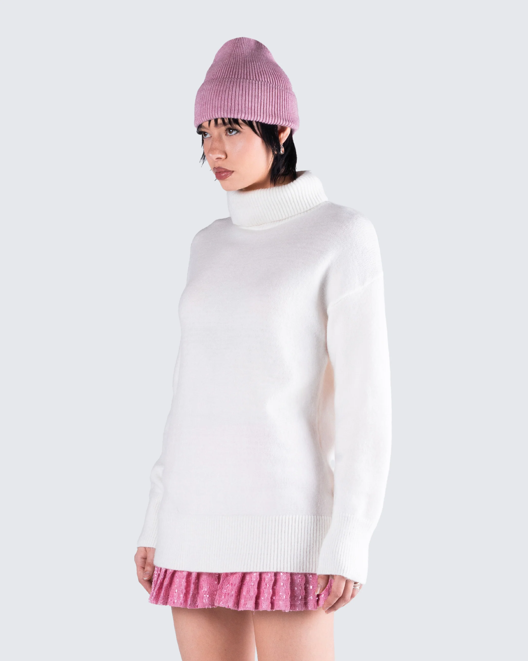Carissa Ivory Sweater Knit Top - Image 5