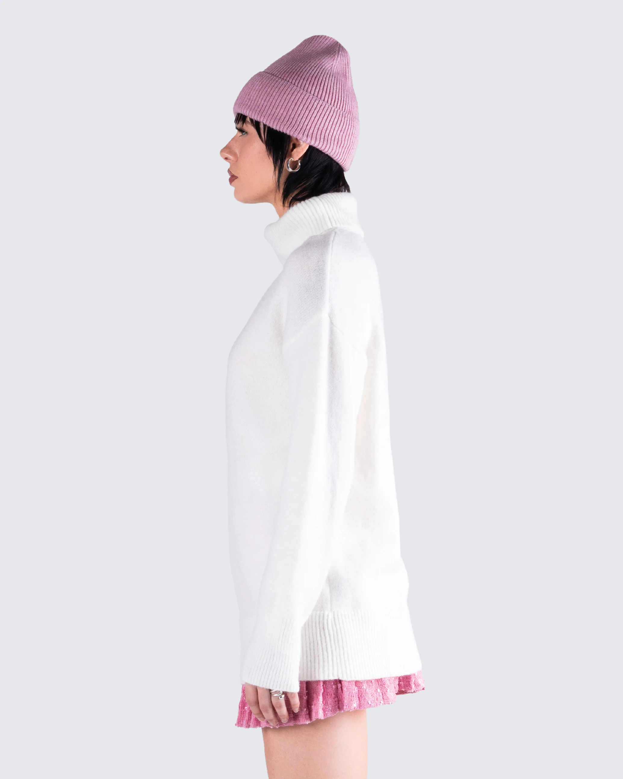 Carissa Ivory Sweater Knit Top - Image 6