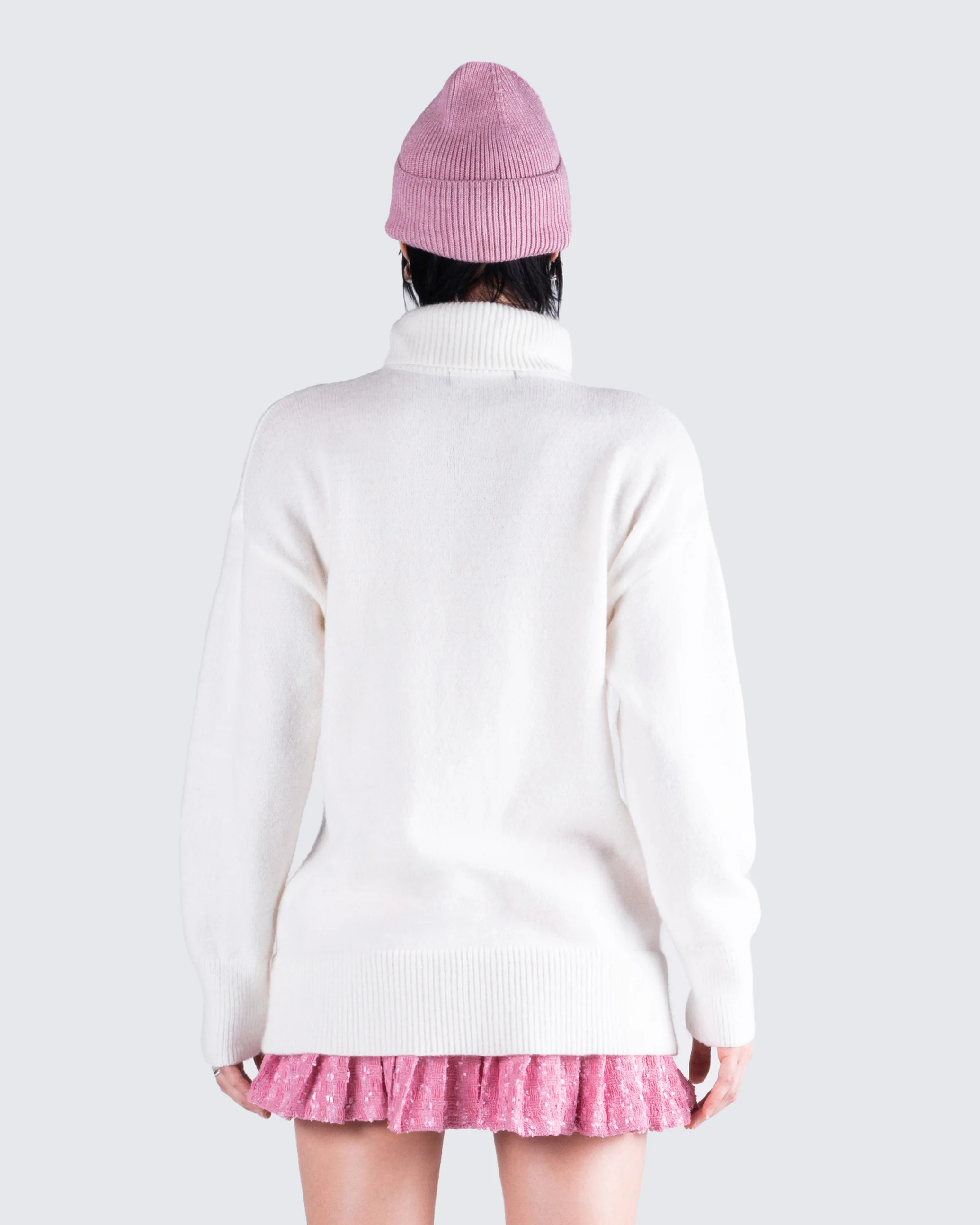 Carissa Ivory Sweater Knit Top - Image 7