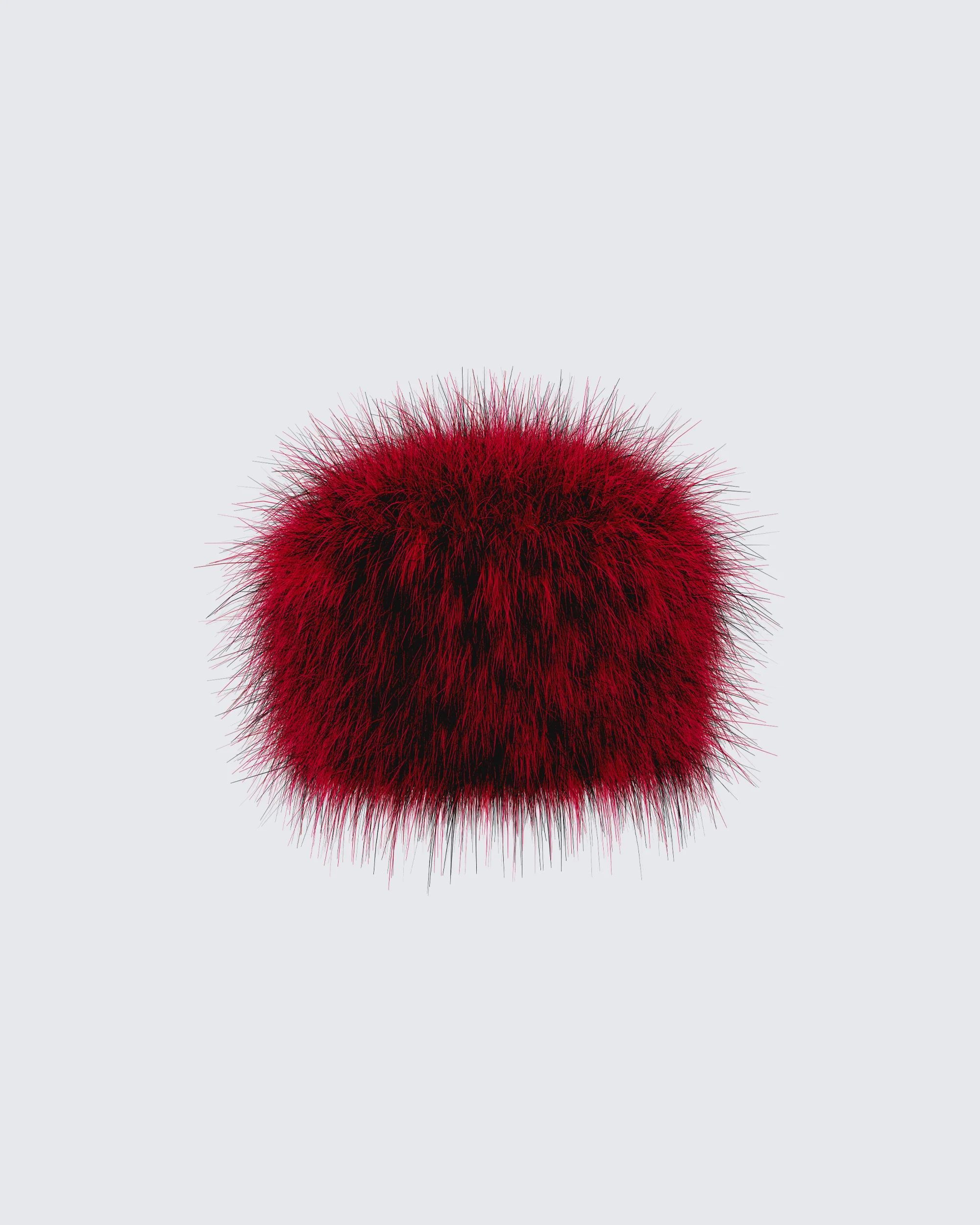 Carolina Red Fur Hat - Image 3