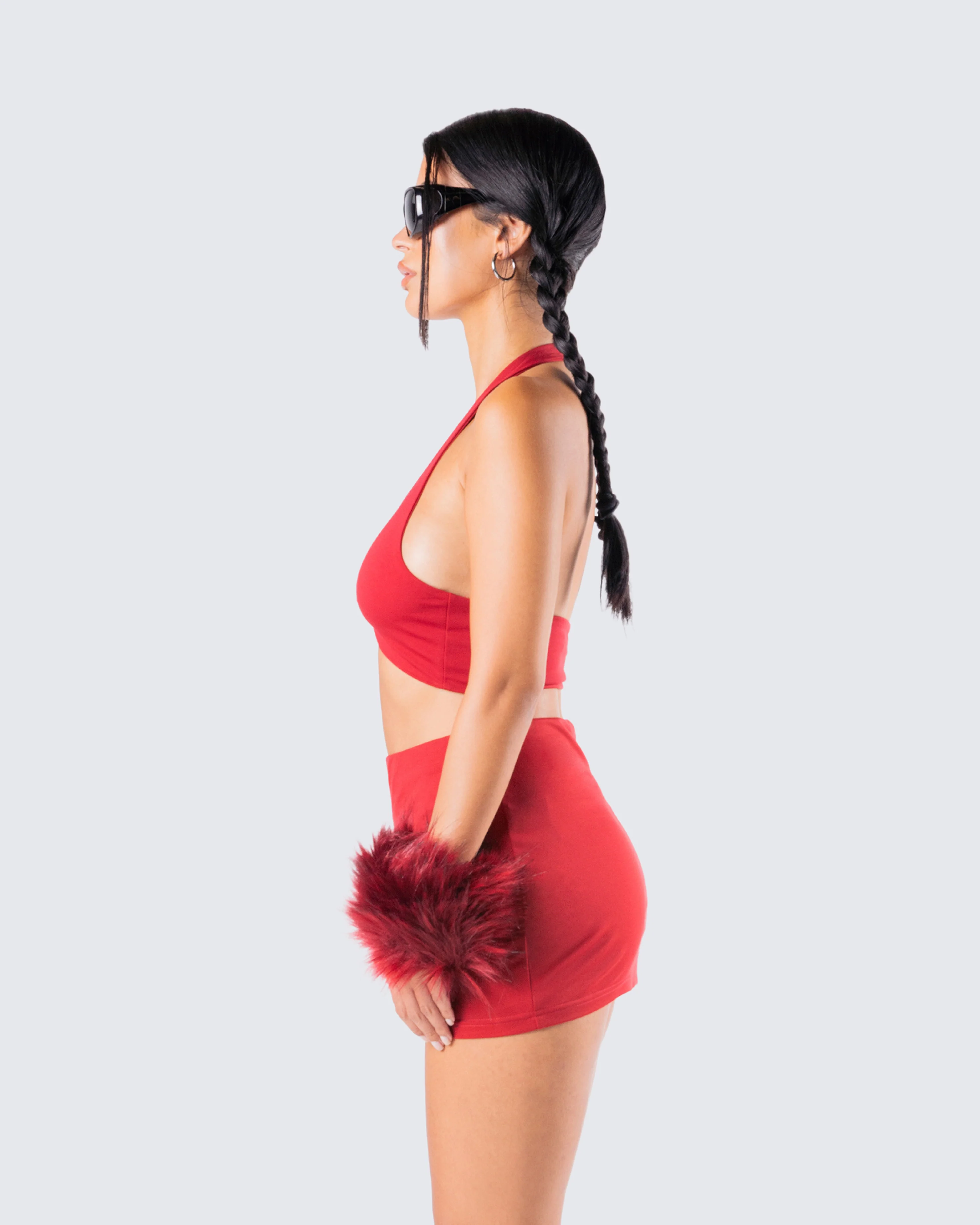 Carolina Red Halter Top - Image 6