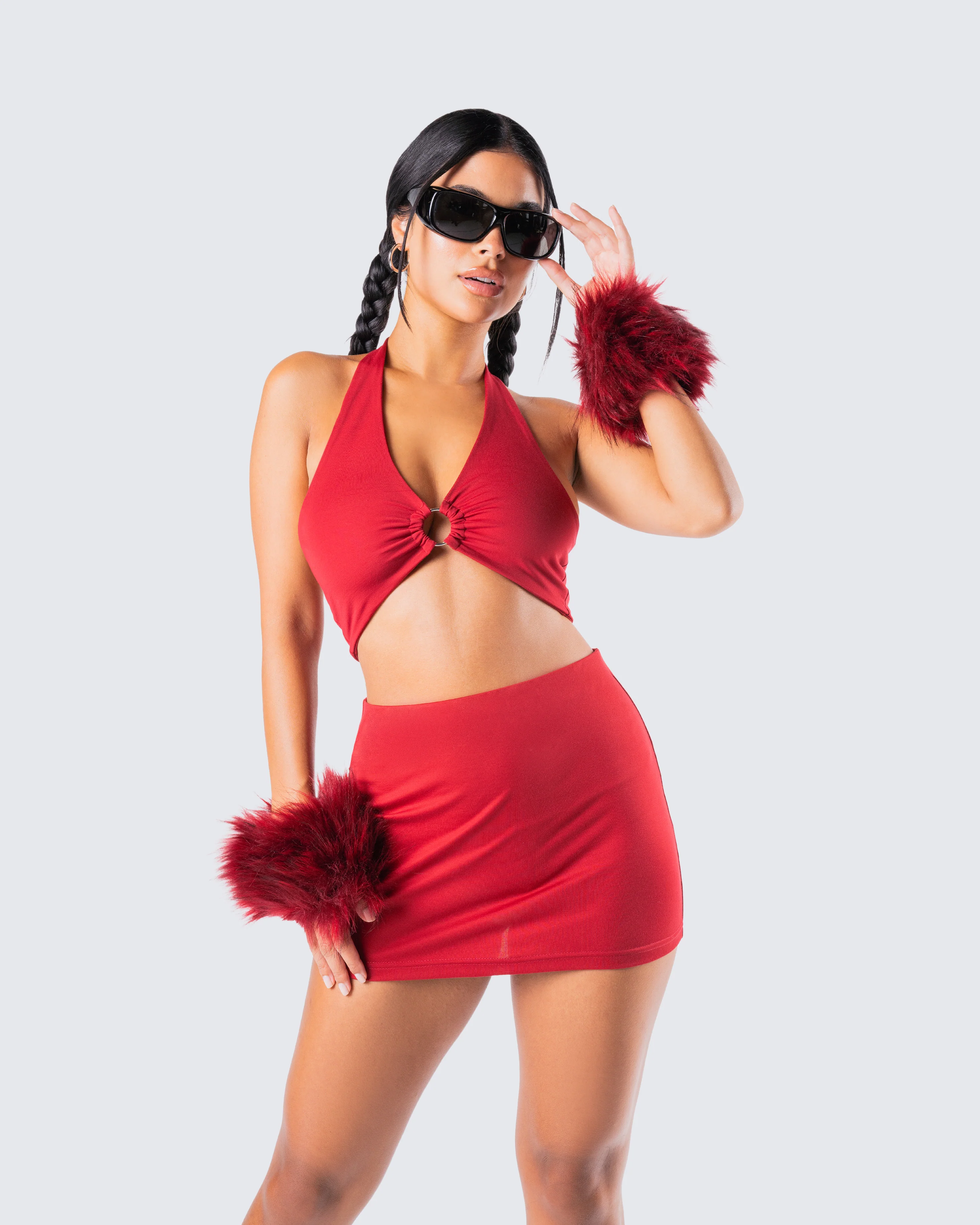 Carolina Red Halter Top - Image 8