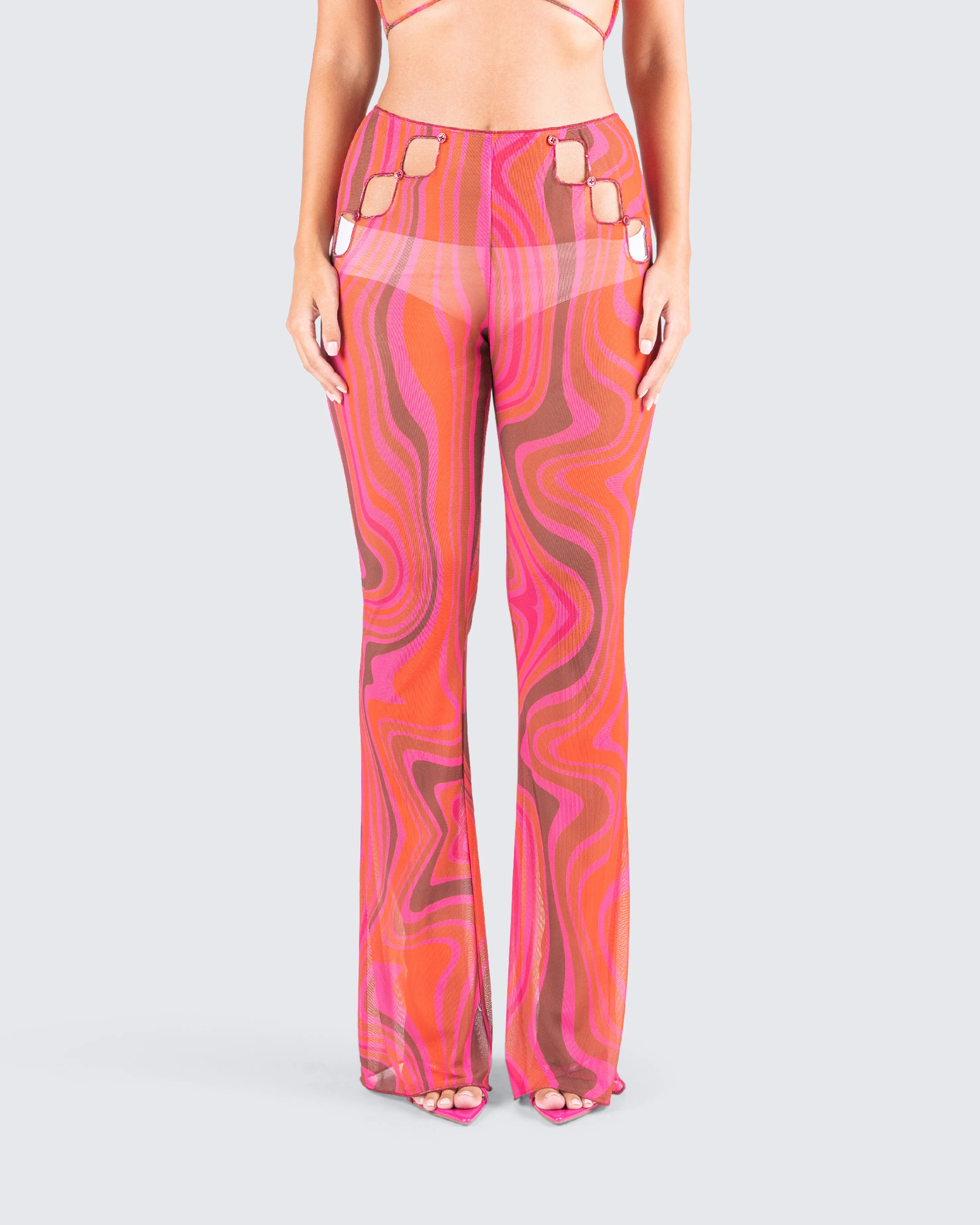 Carter Multi Print Pant - Image 4