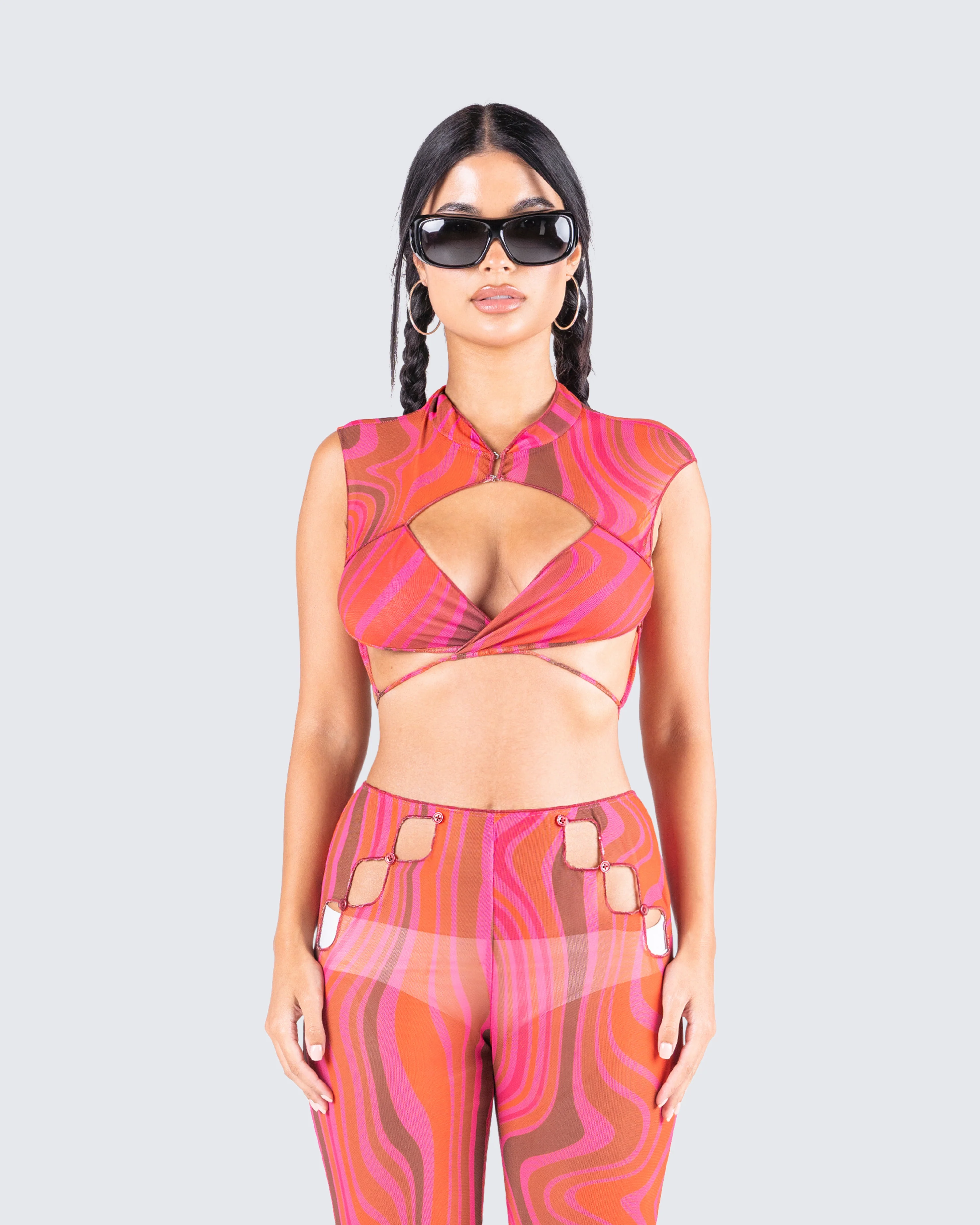 Carter Multi Print Top - Image 4