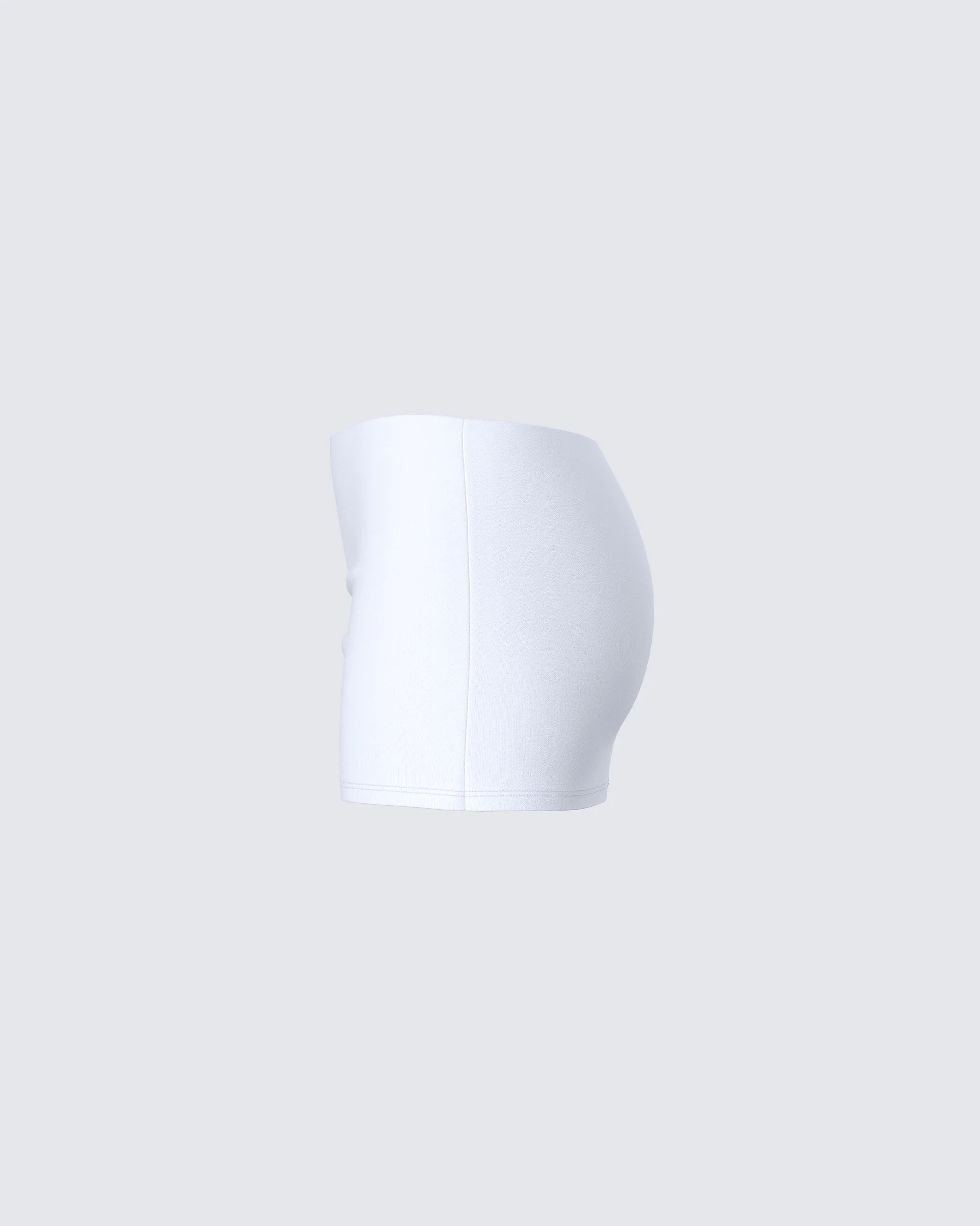 Cassandra White Mini Skirt - Image 2