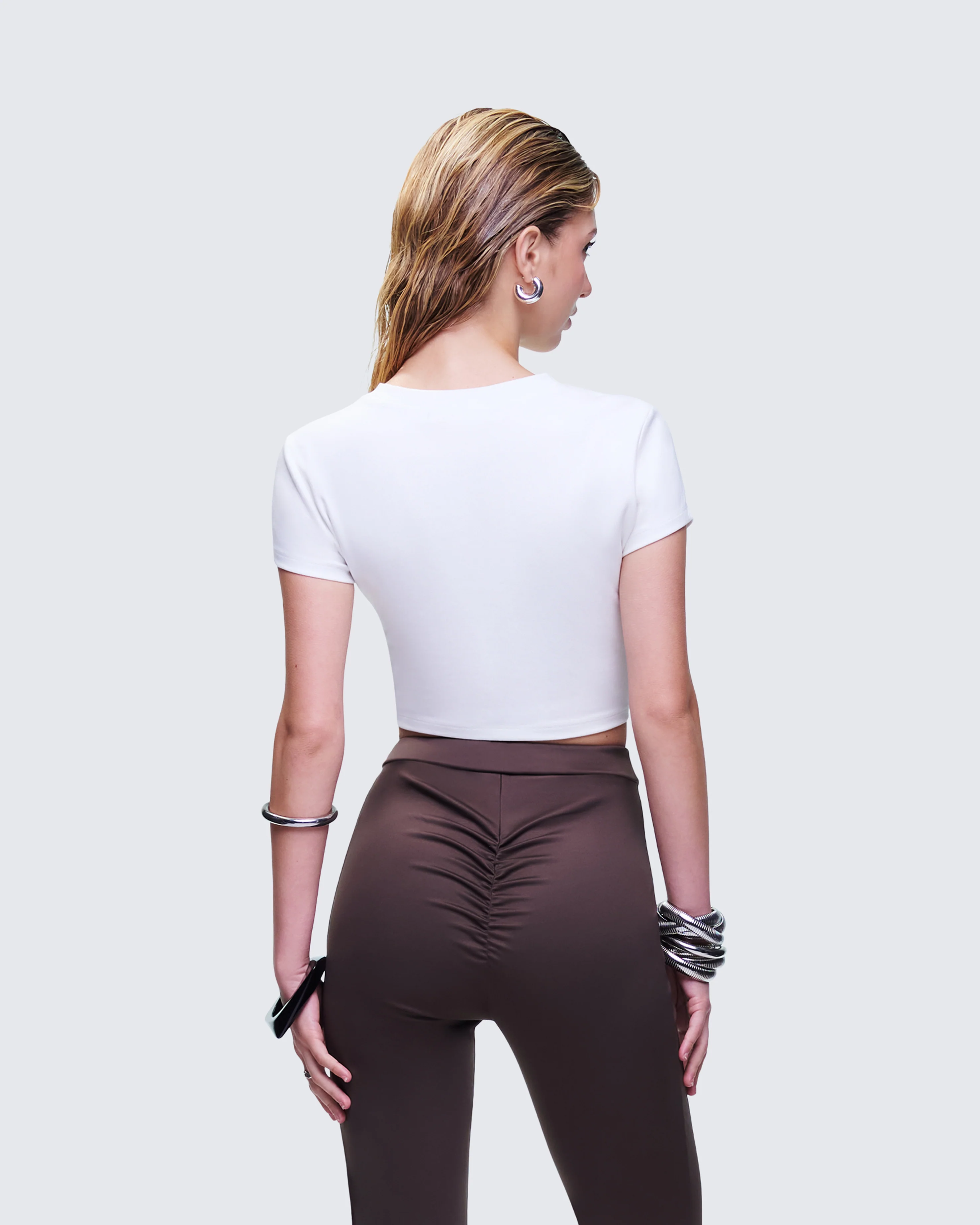 Chaya White Graphic Tee - Image 4
