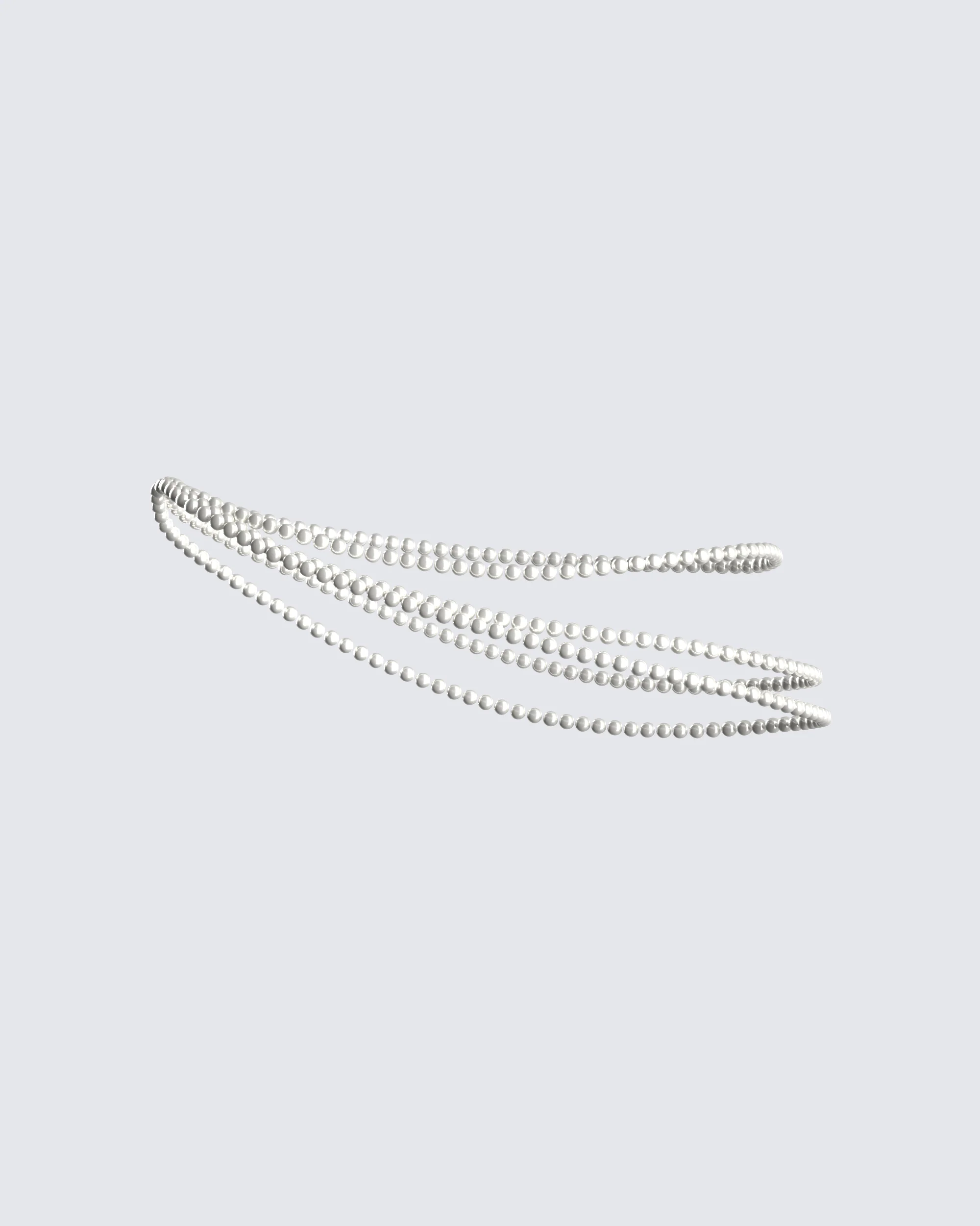 Chiara Pearl Chain Belt - Image 3