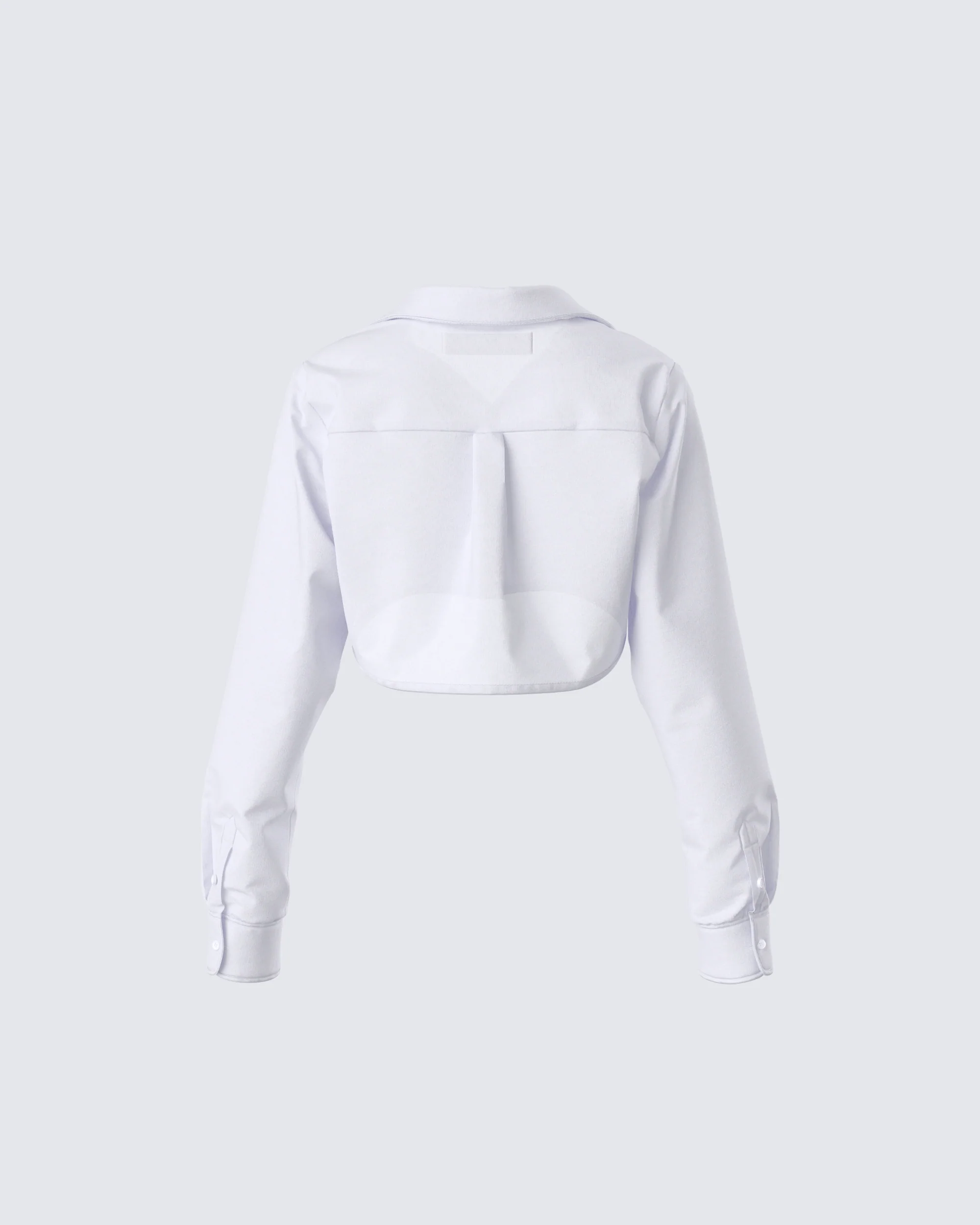 Chloe Cropped Shirt - Image 3
