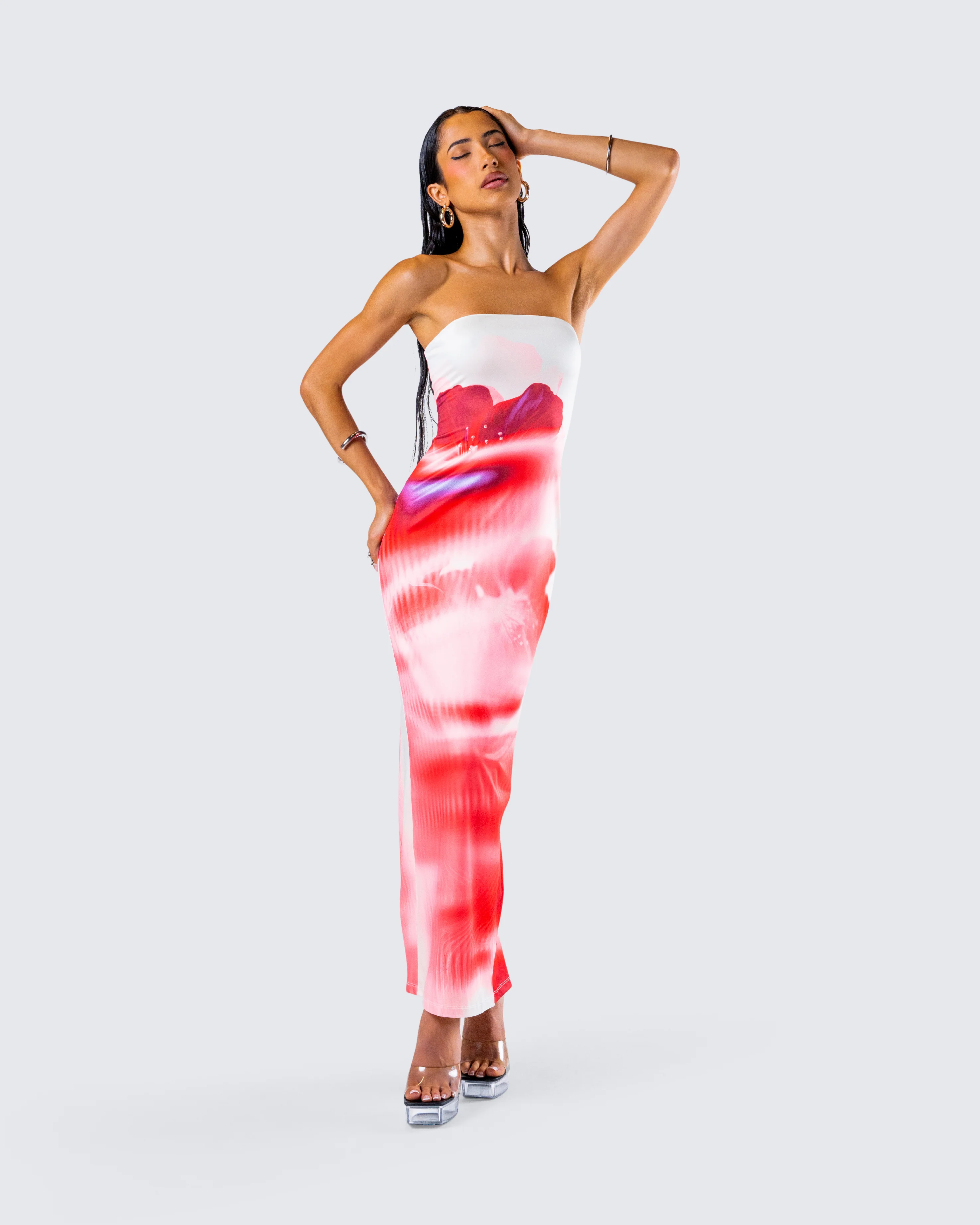 Cira Multi Tube Maxi Dress - Image 8
