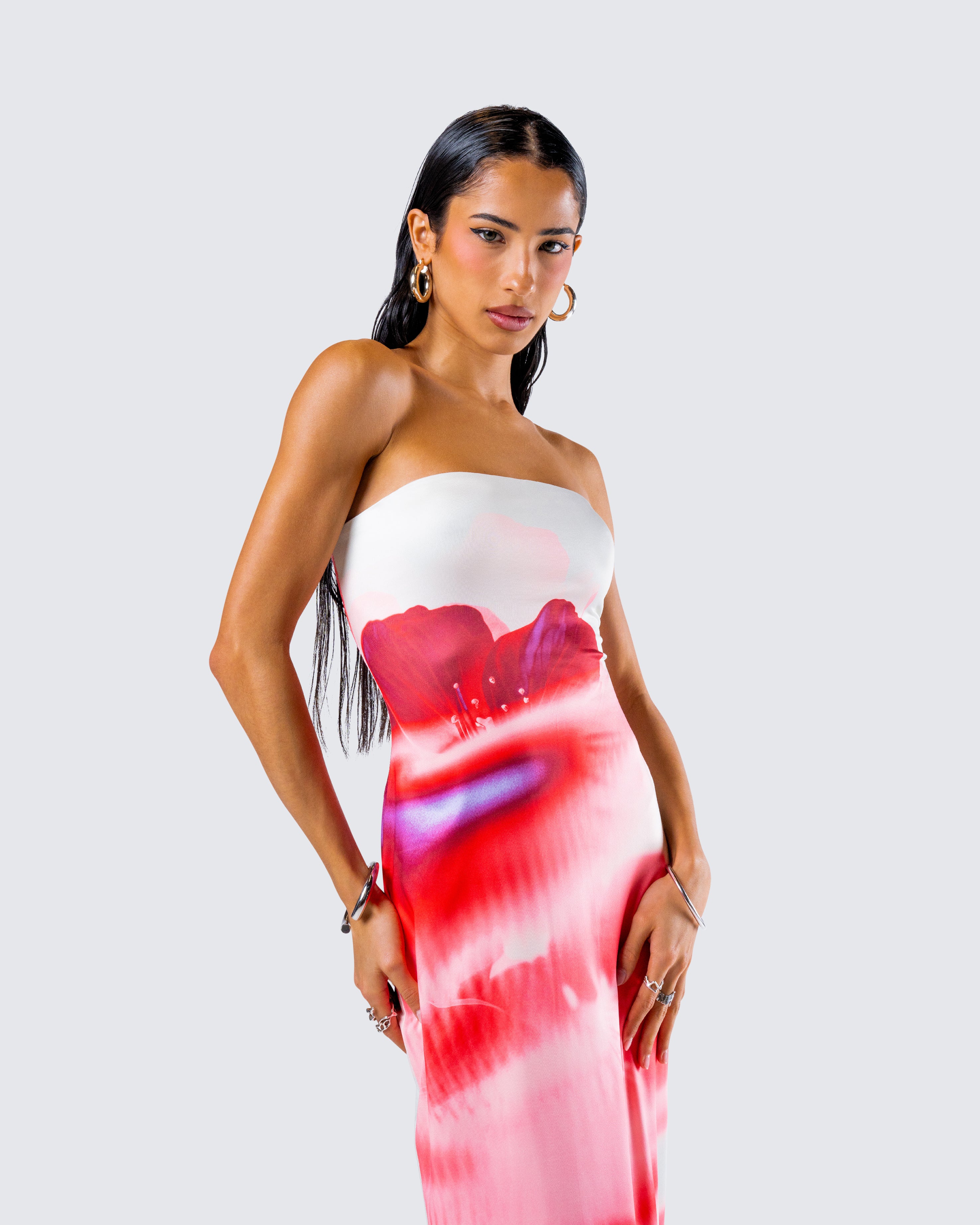 Cira Multi Tube Maxi Dress - Image 9