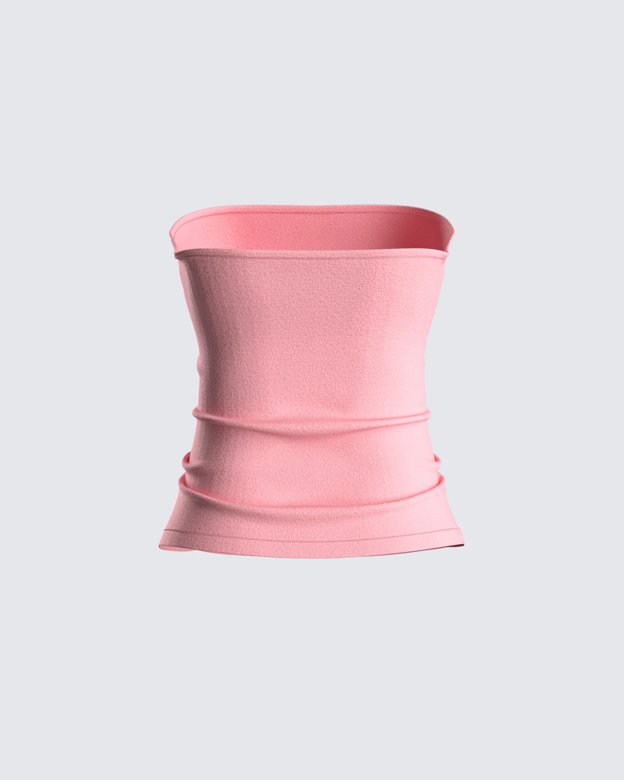 Citlali Pink Knit Tube Top - Image 3