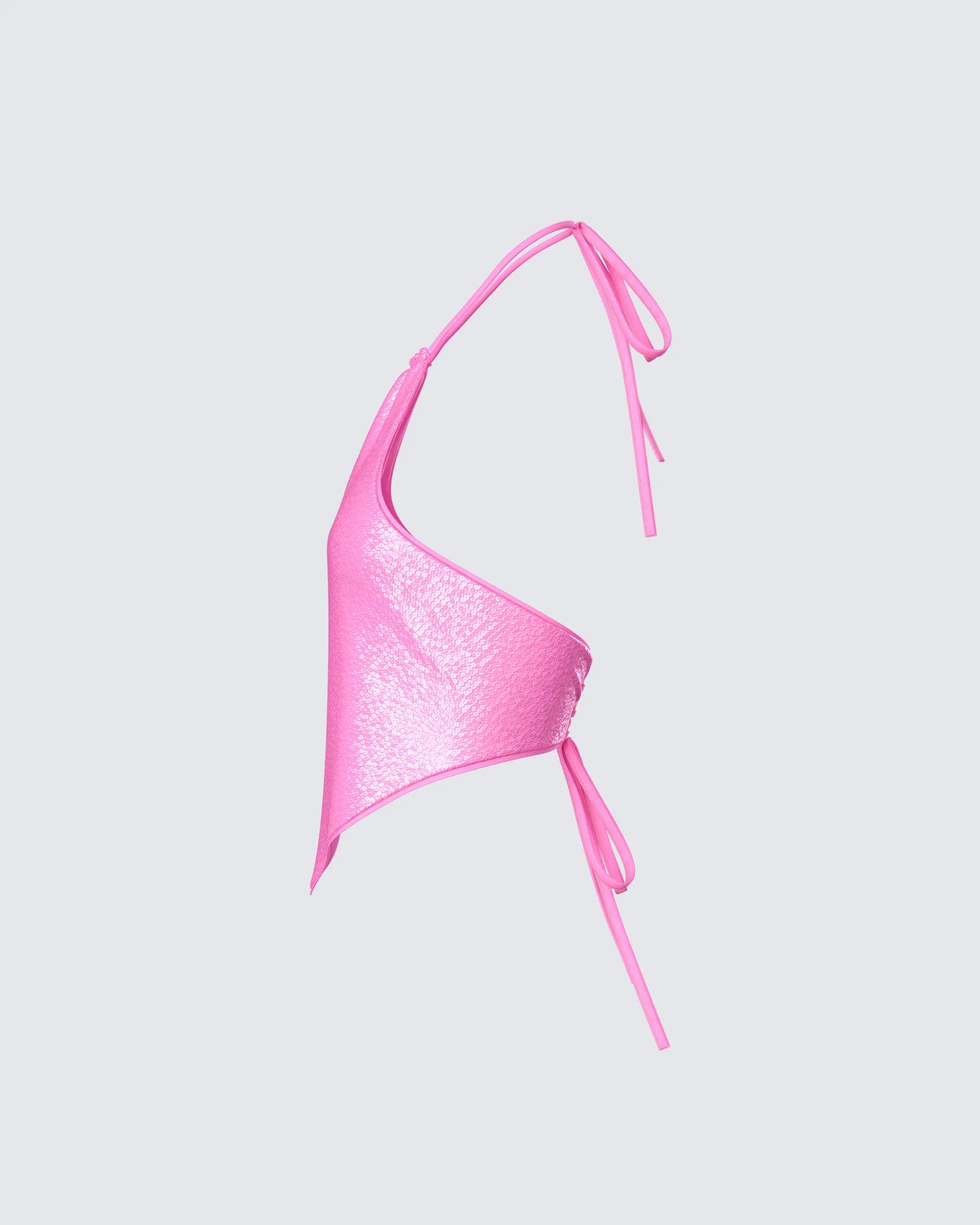 Courtney Pink Sequin Top - Image 2