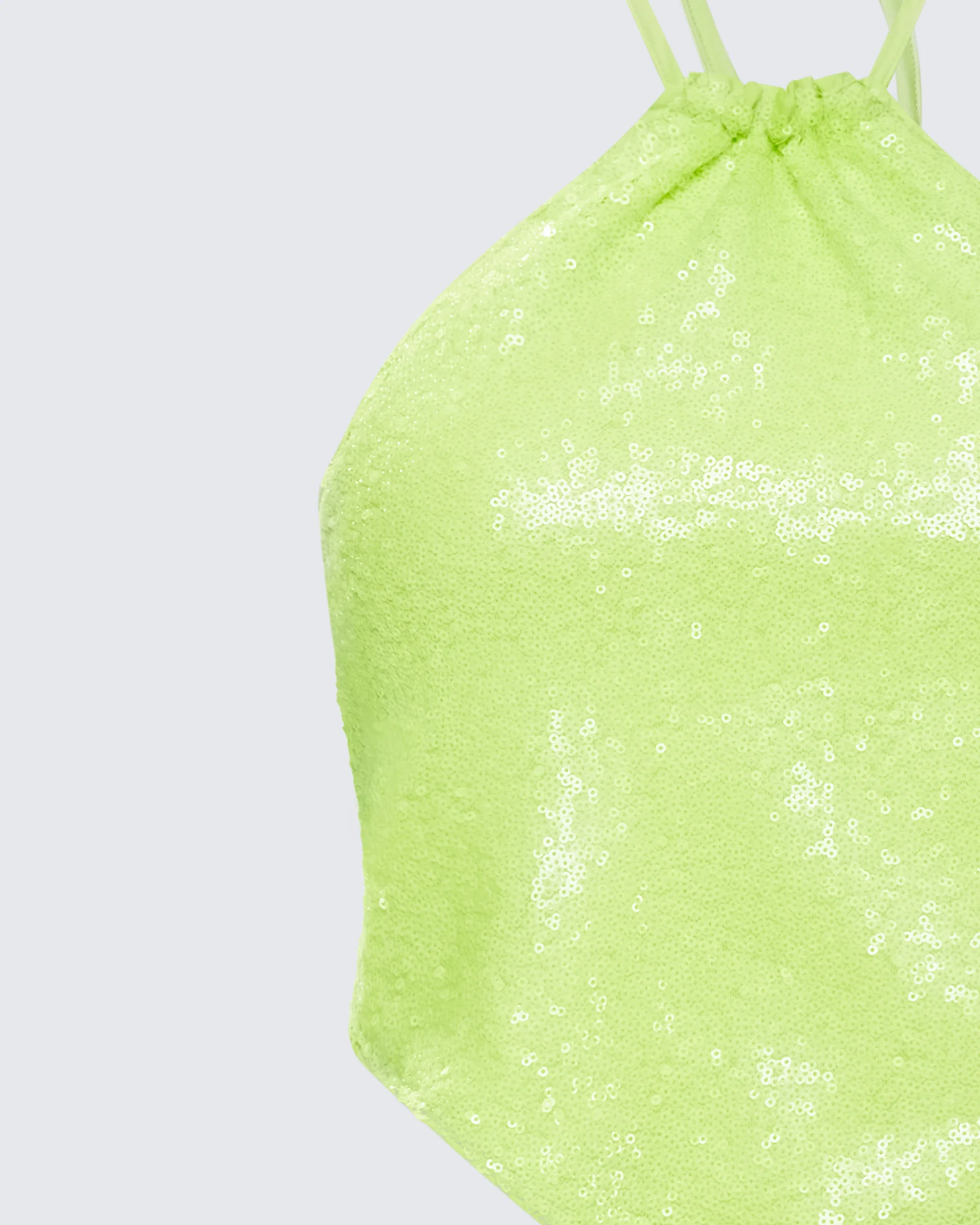 Courtney Yellow Sequin Top - Image 6