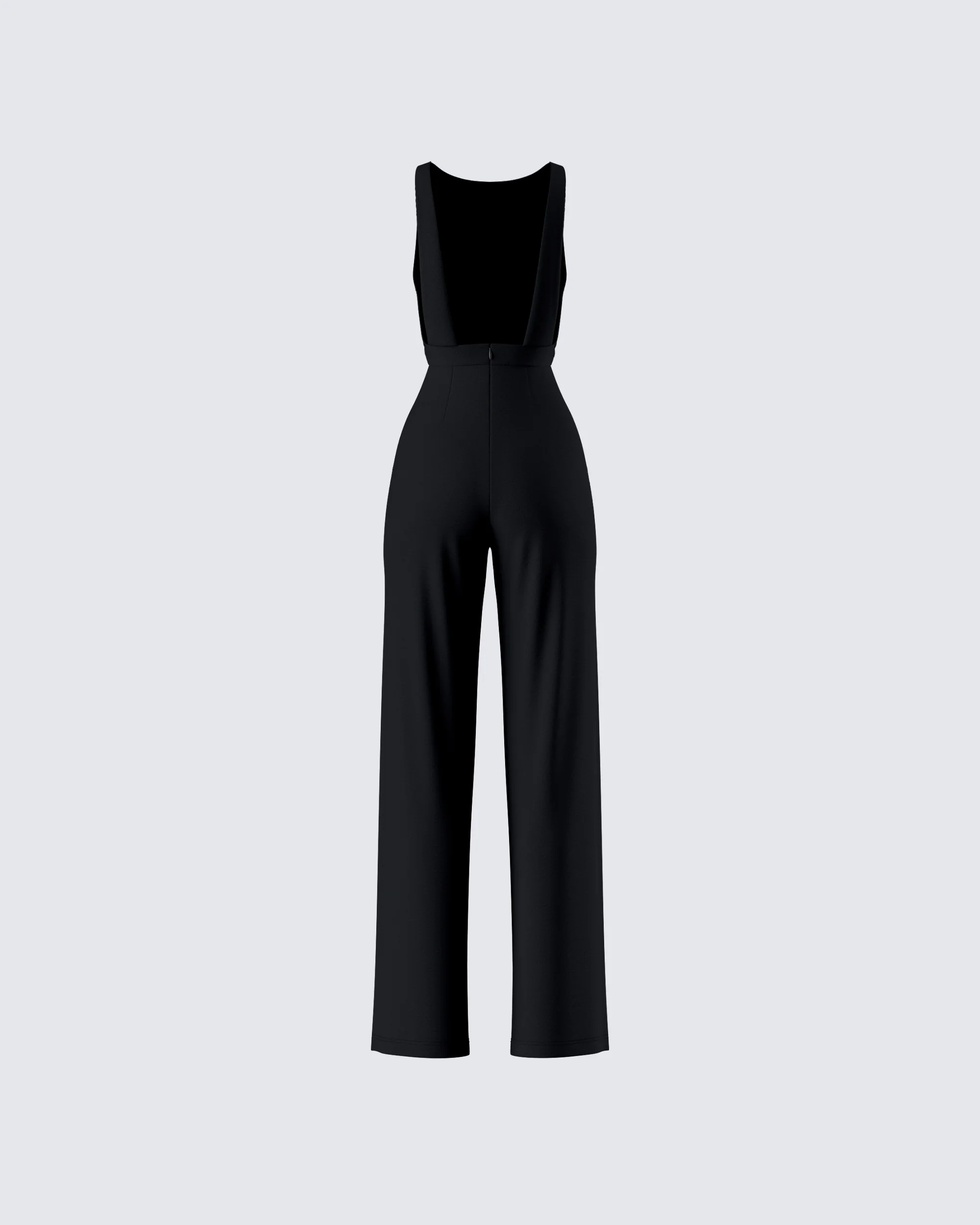 Damira Black Maxi Jumpsuit - Image 2