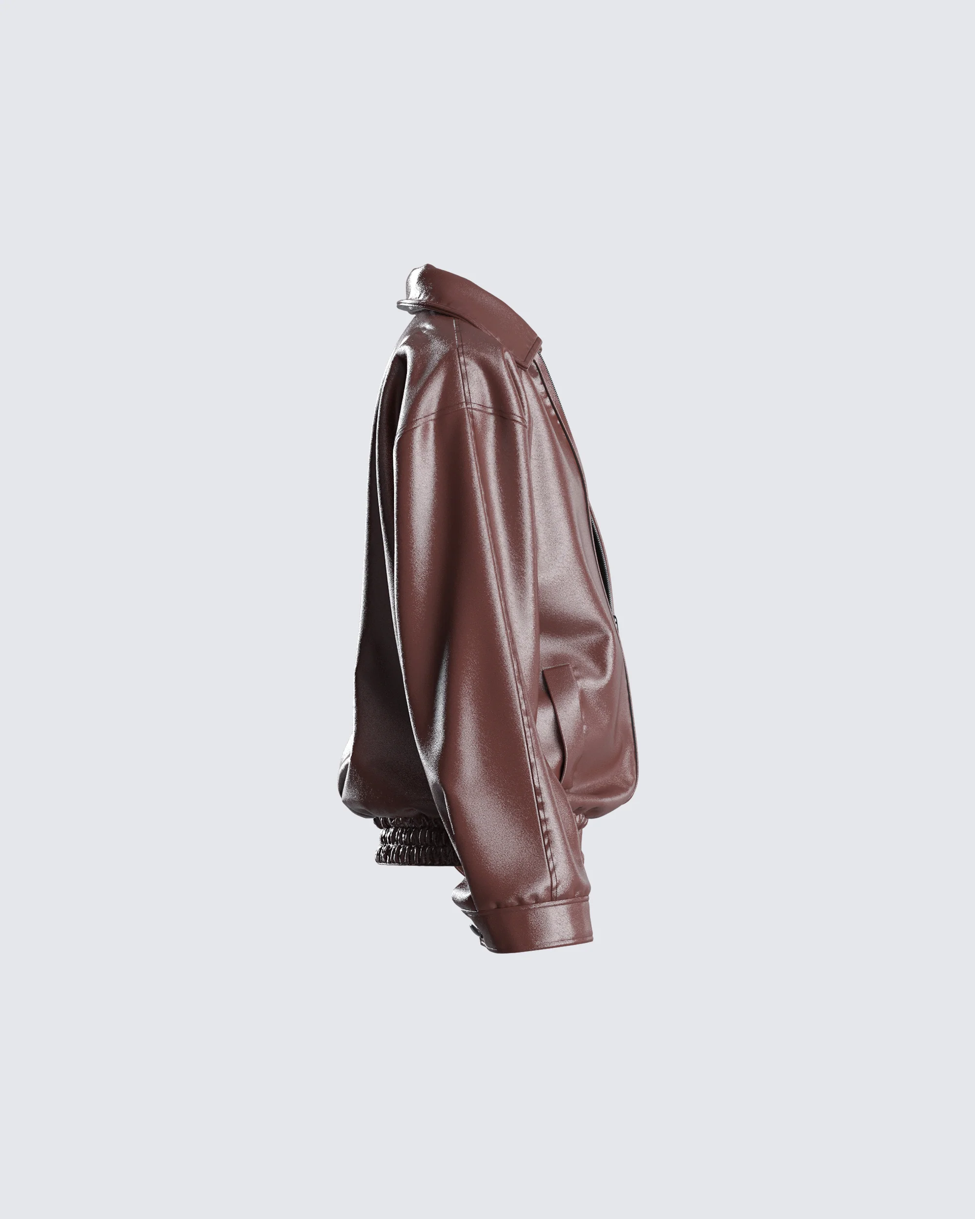 Danny Brown Vegan Leather Jacket - Image 2