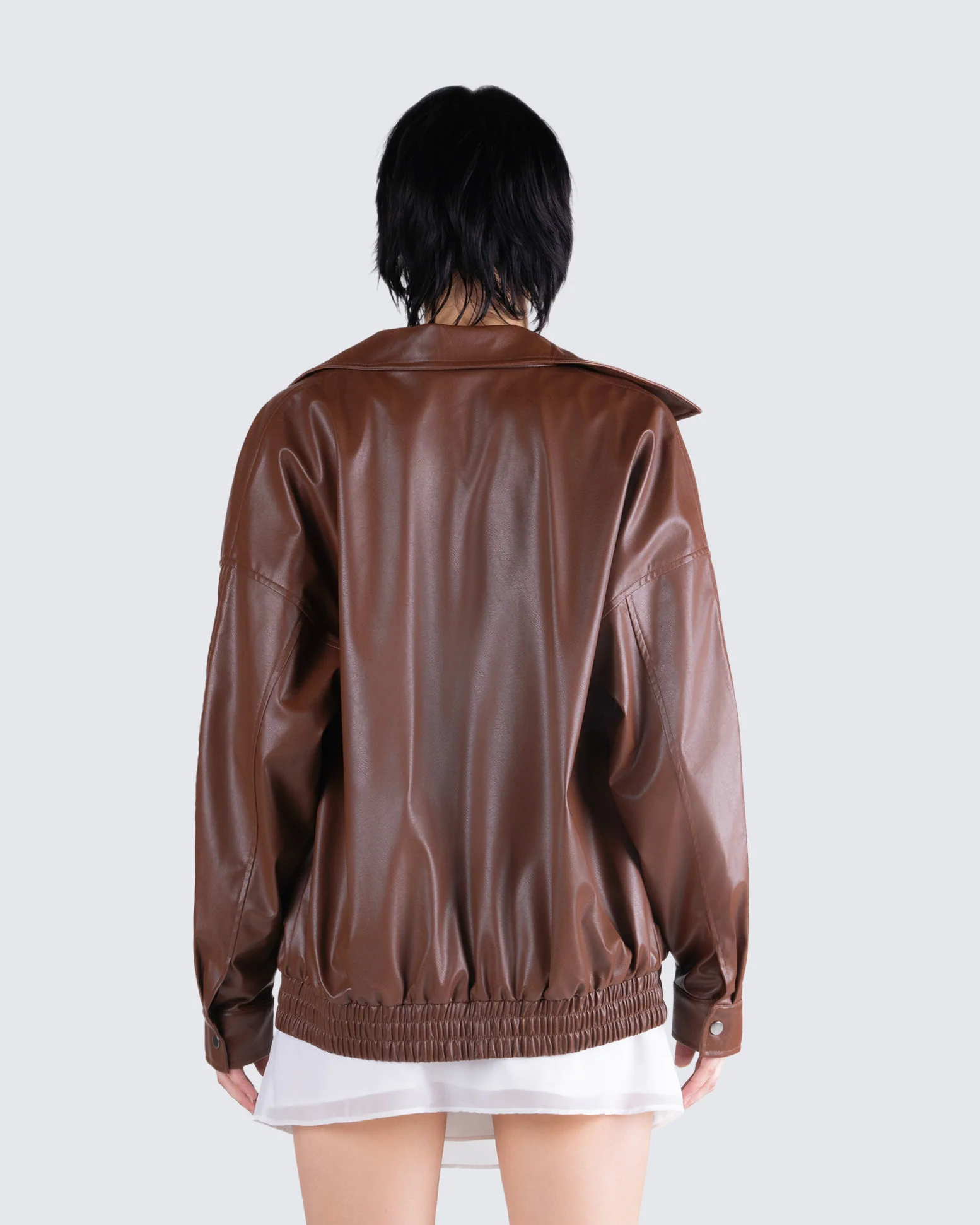 Danny Brown Vegan Leather Jacket - Image 6