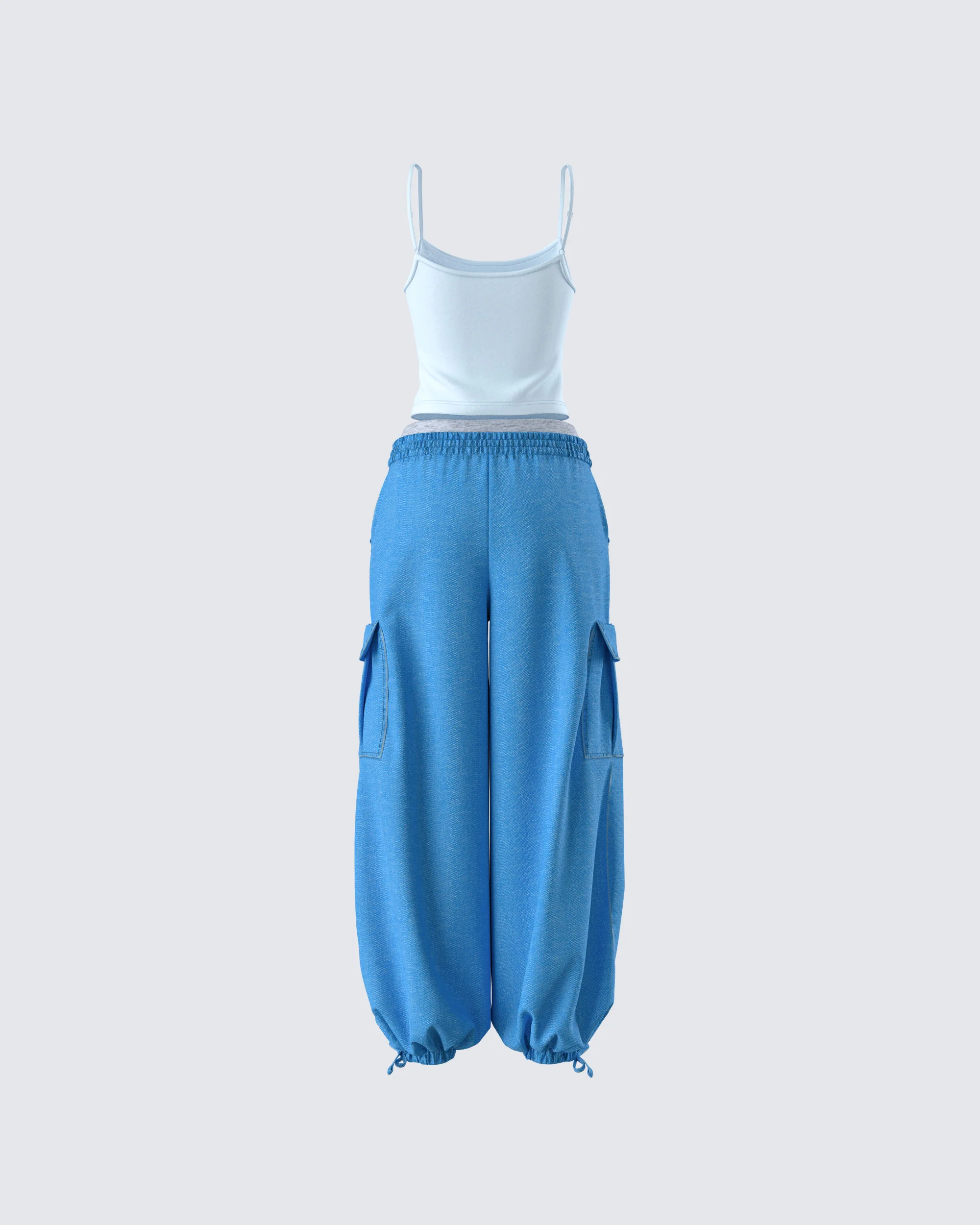 Darby Blue Denim Set - Image 3