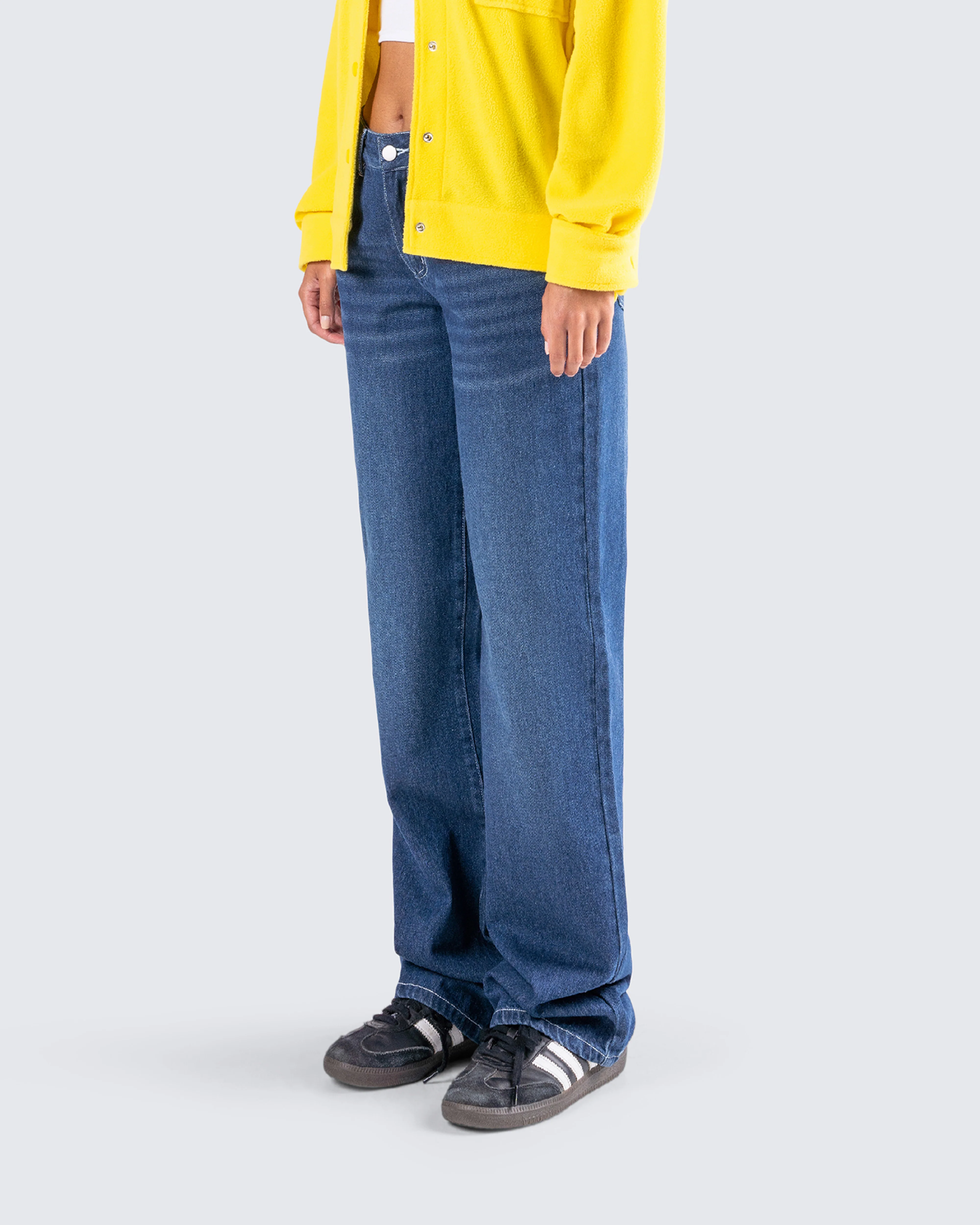 Davis Straight Leg Blue Jeans - Image 5