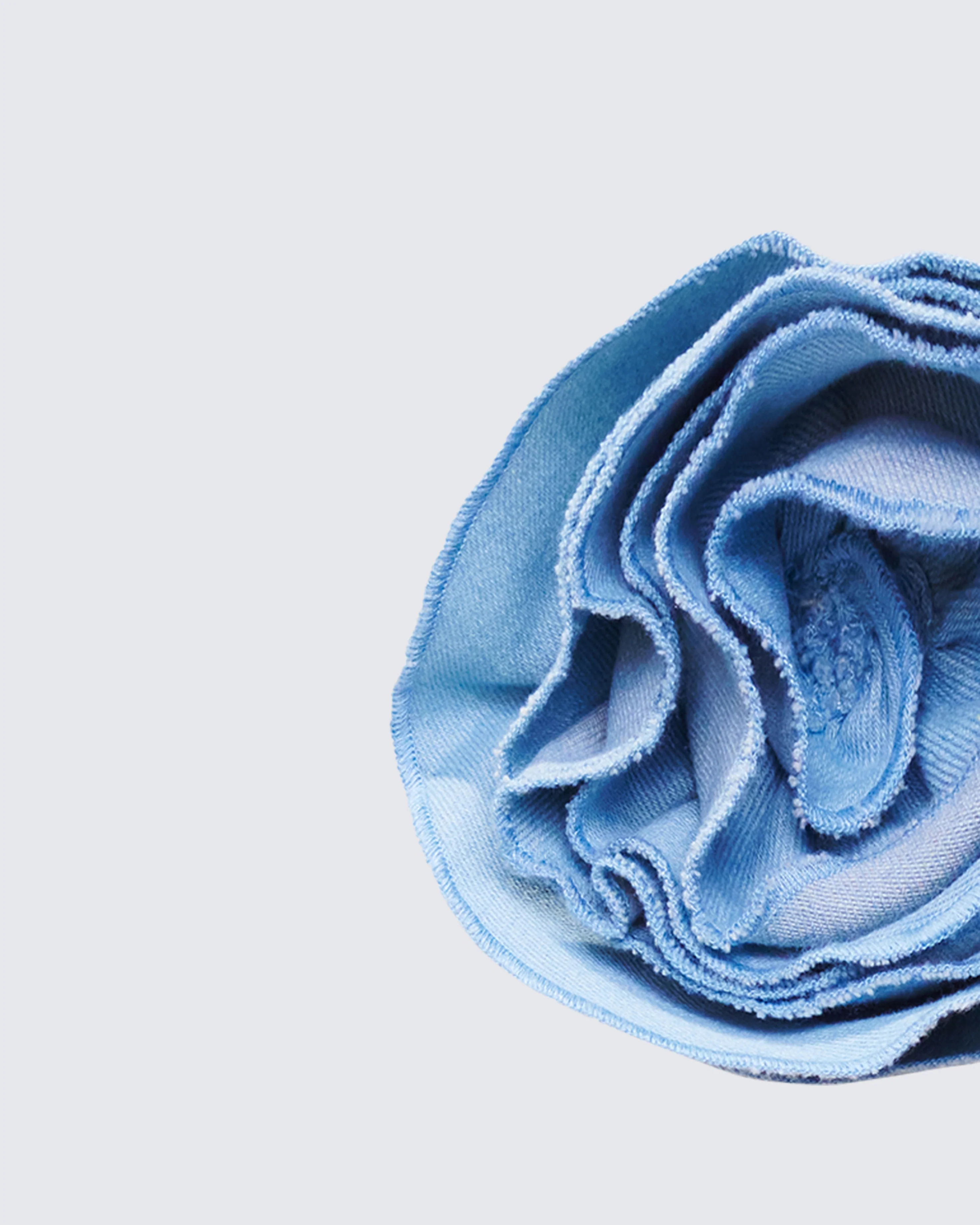 Delores Blue Denim Arm Corsage - Image 6