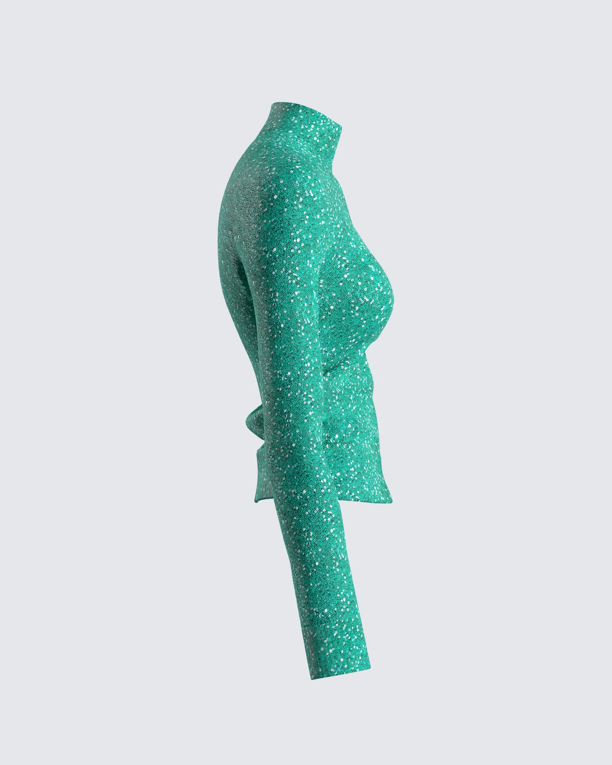 Dionne Sequin Knit Top - Image 2