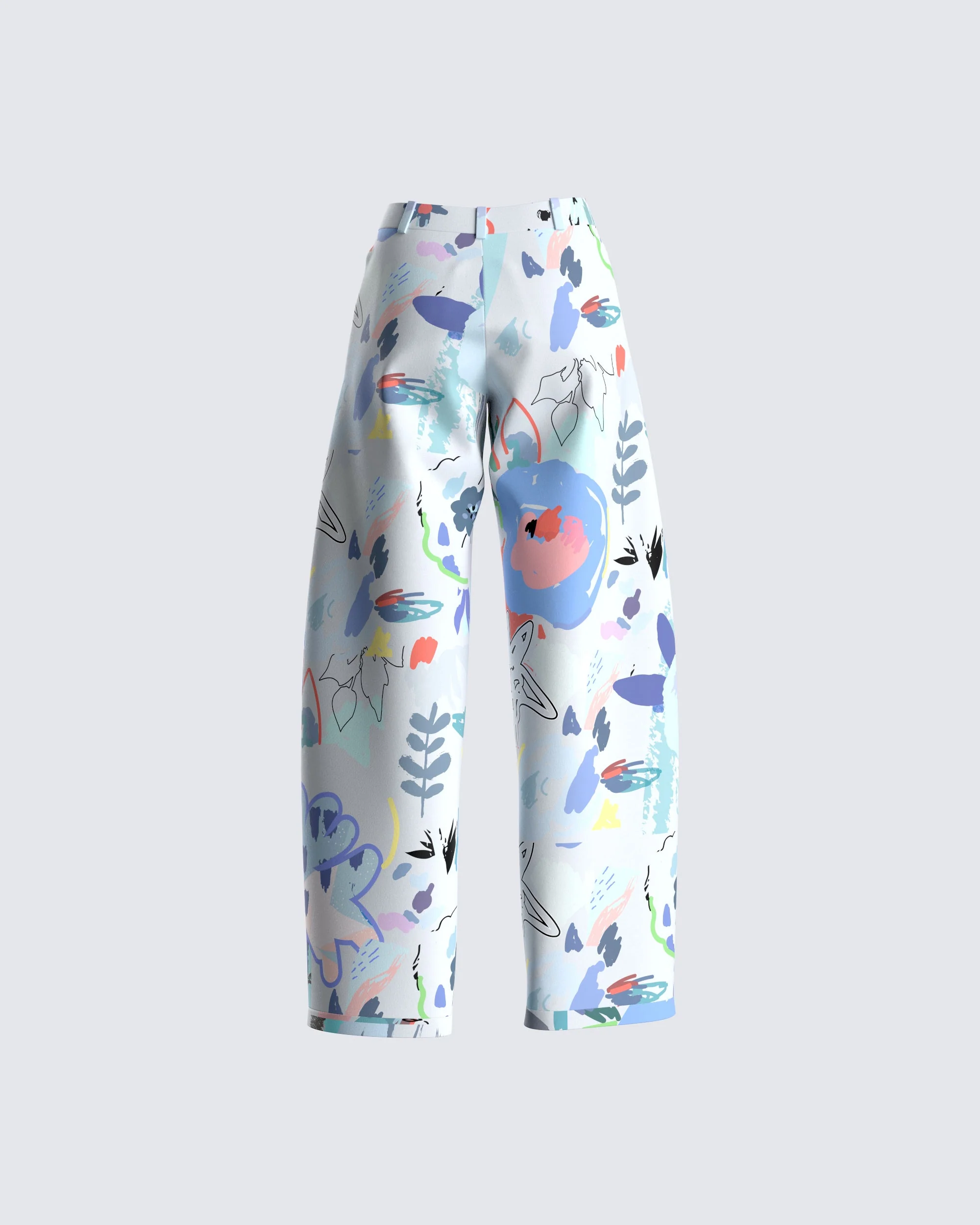 Dominic Doodle Print Pant - Image 3