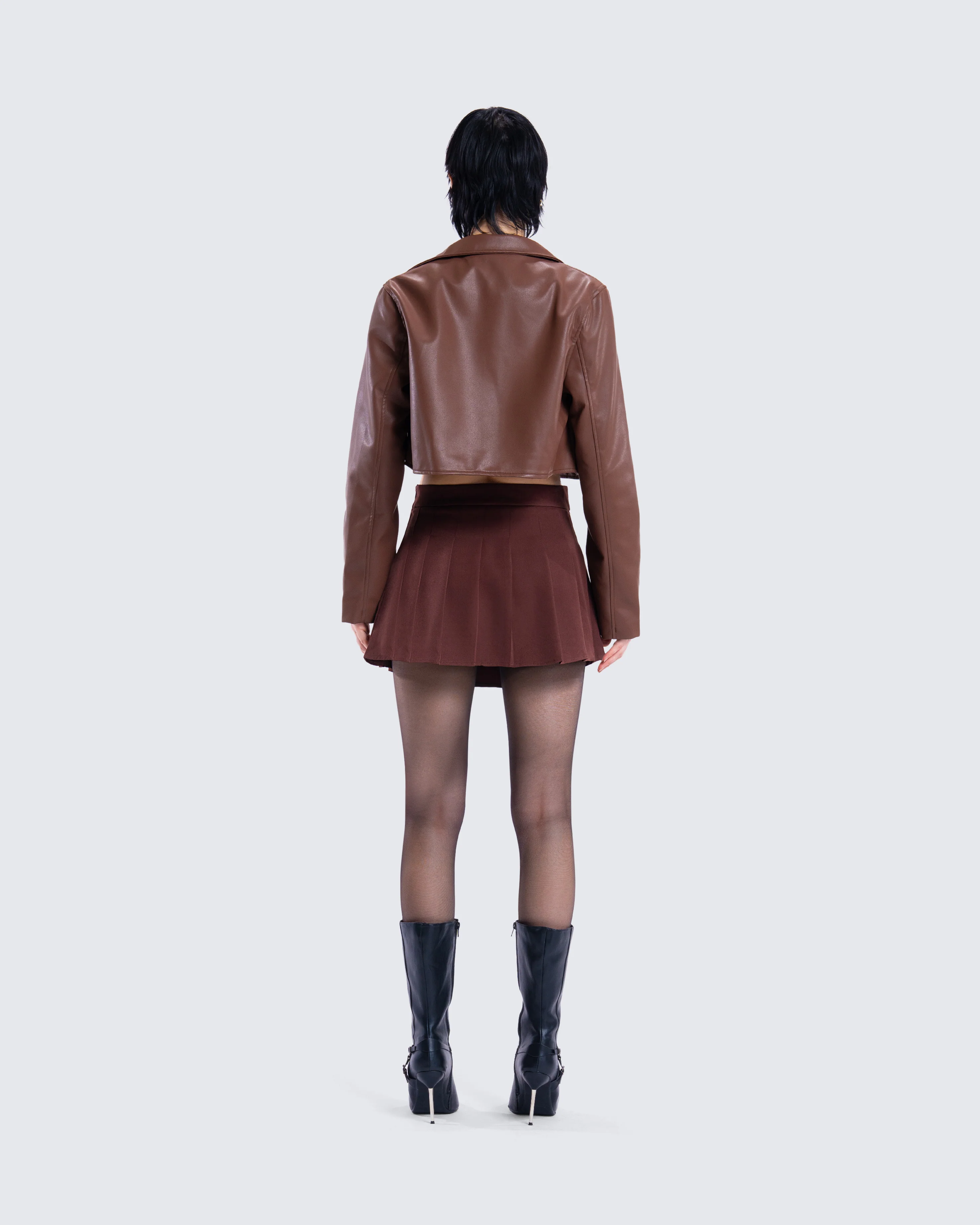 Donny Brown Pleated Set - Image 7