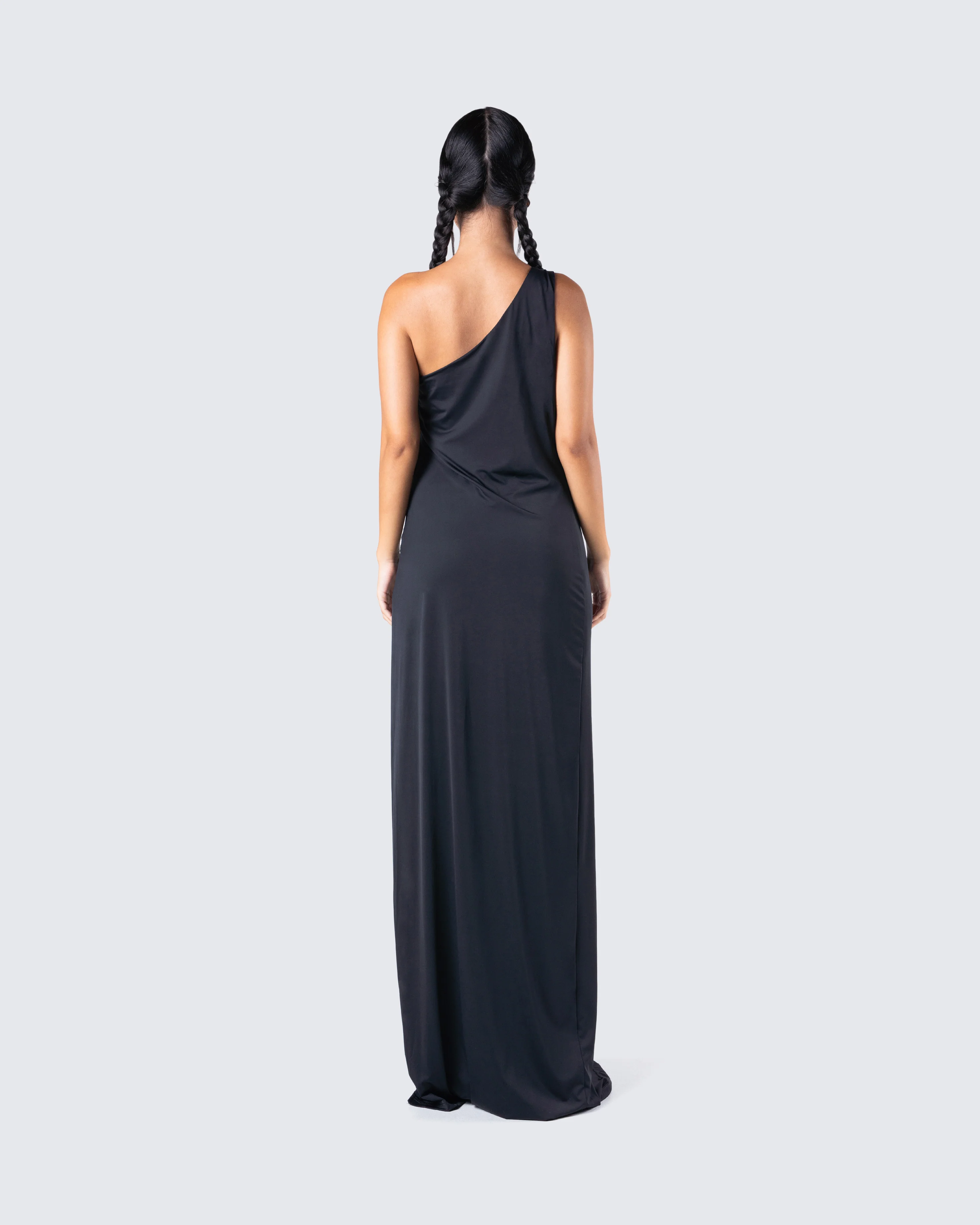 Dorian Black Cut Out Dress - Image 7