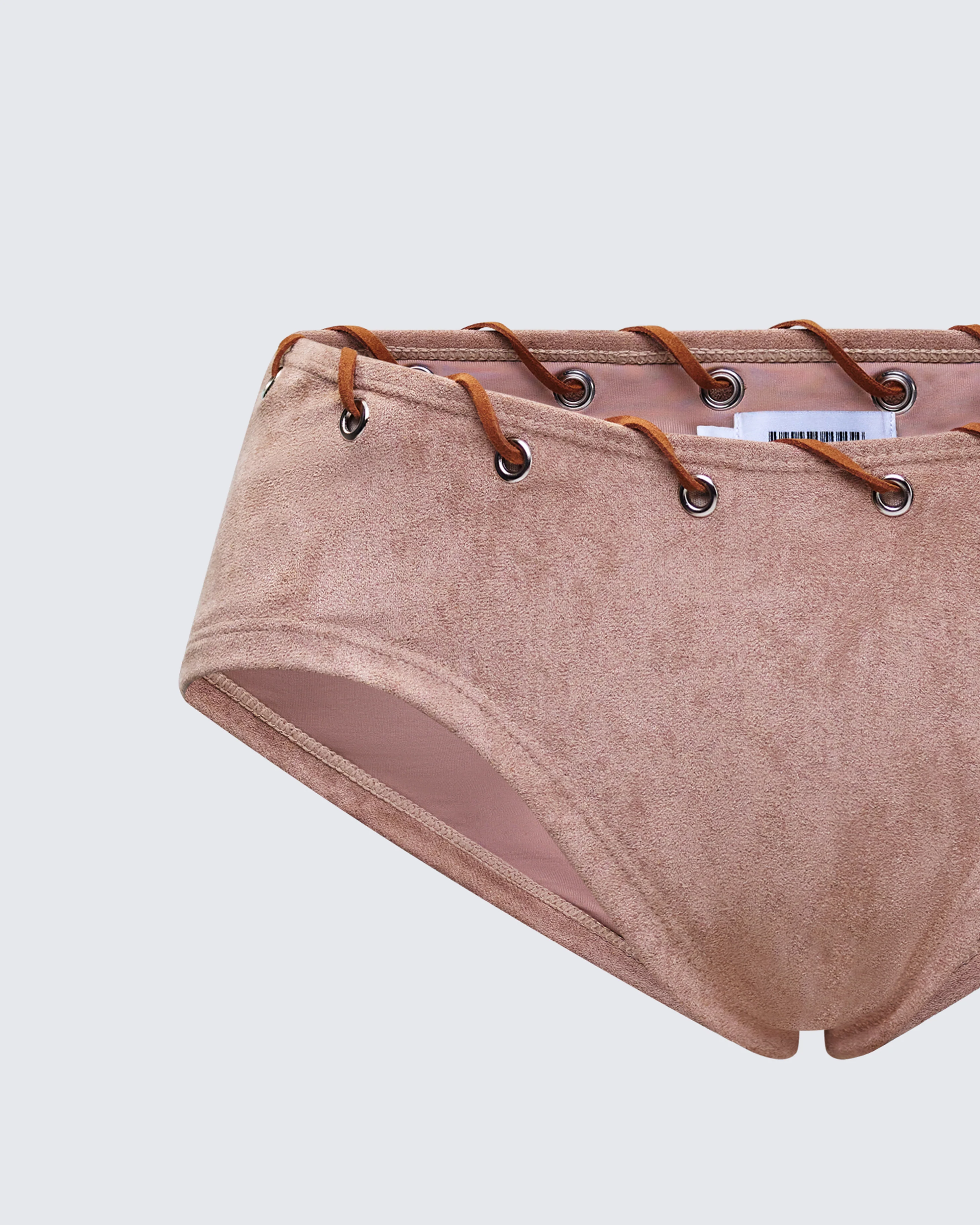 Dusk Tan Laced Swim Short - Image 6