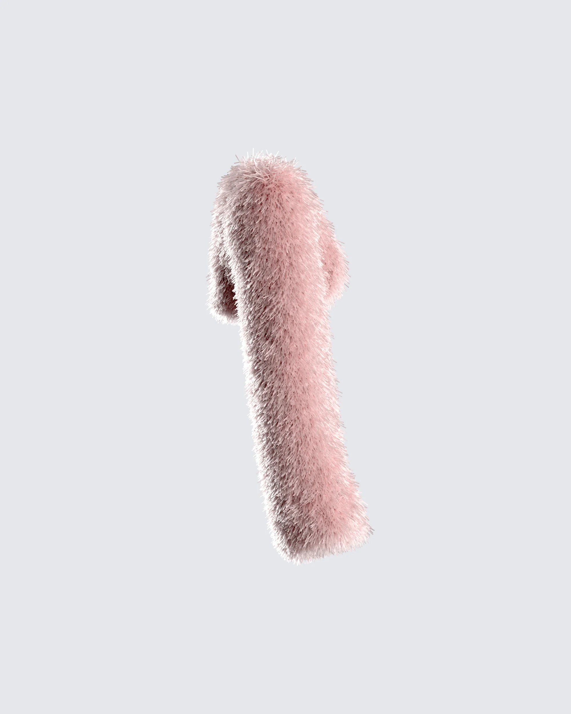 Edith Pink Vegan Fur Shrug Jacket - Image 2