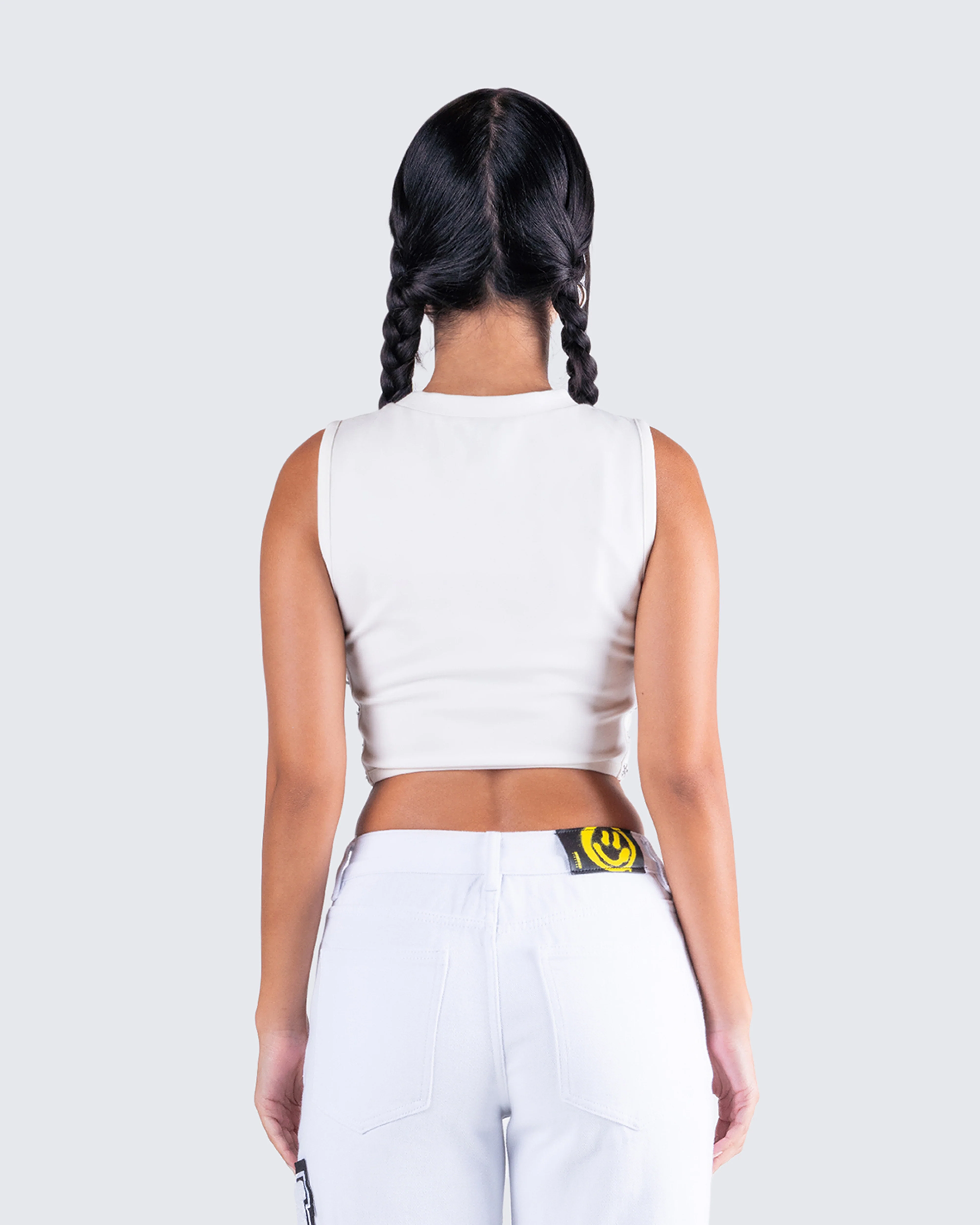 Eli White Corset Top - Image 7