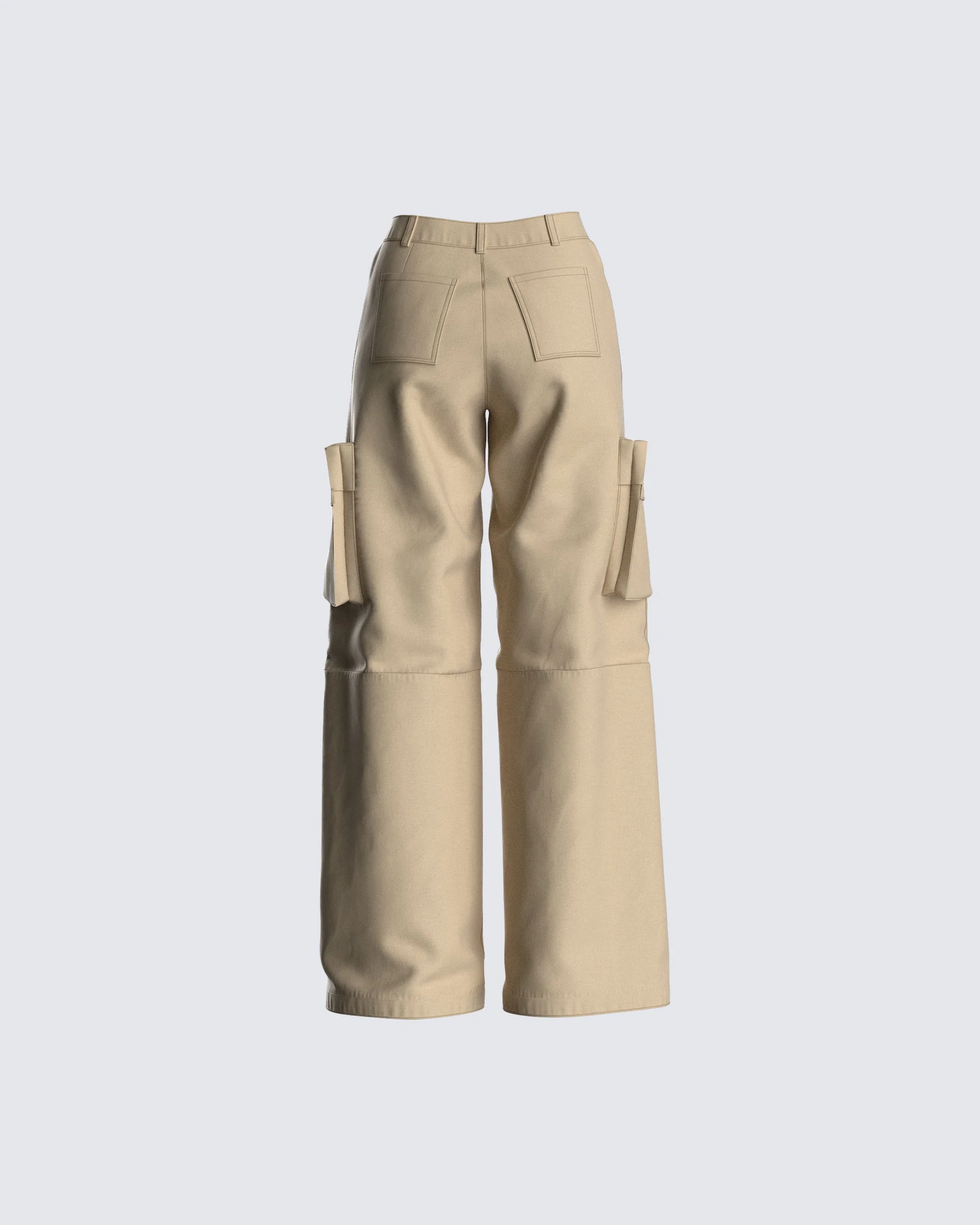 Ellis Tan Cargo Pant - Image 3