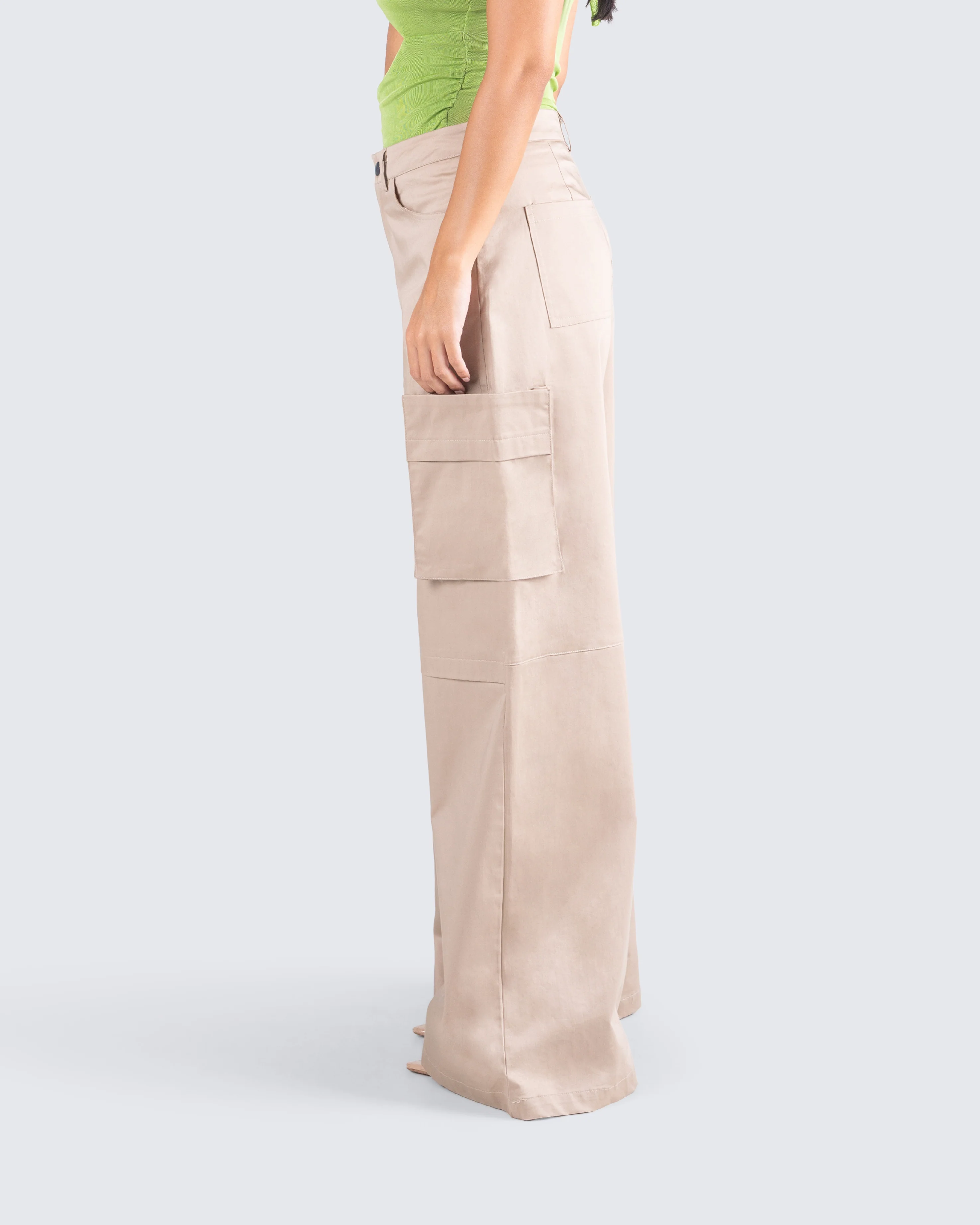 Ellis Tan Cargo Pant - Image 6