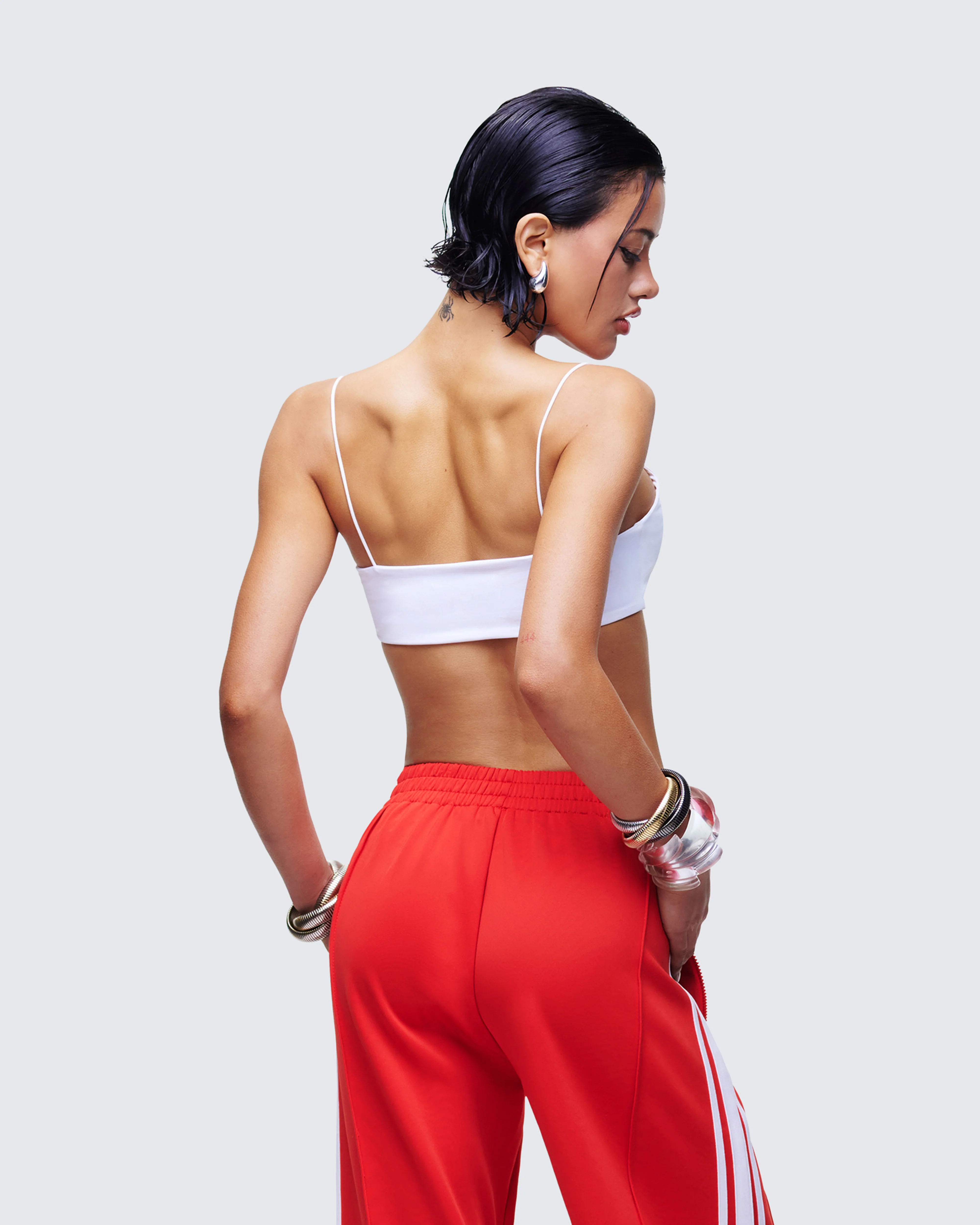 Elodie White Cropped Top - Image 4